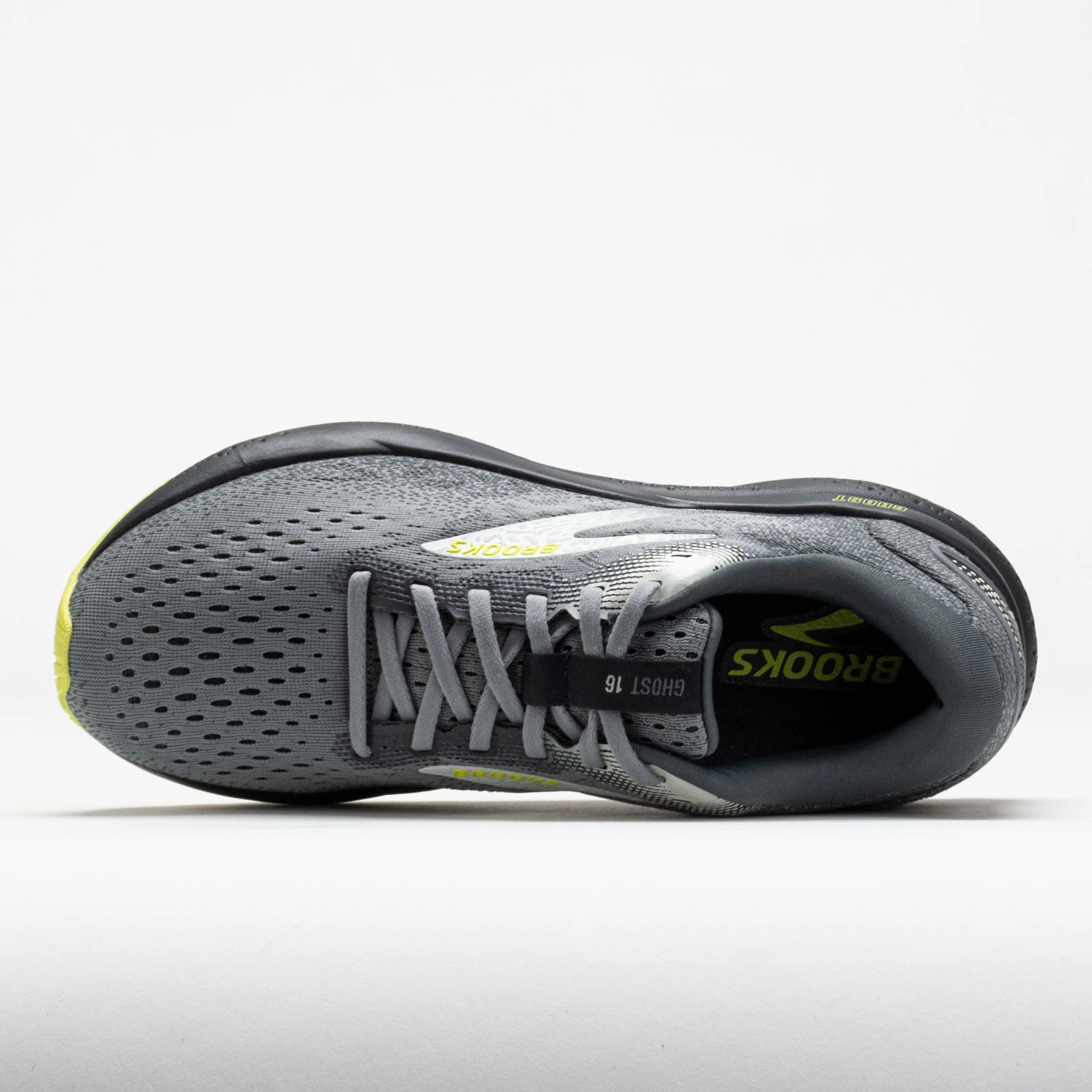 Brooks Ghost 16 Men's Primer/Grey/Lime 3 Brooks Ghost 16 Men's Primer/Grey/Lime - Image 3