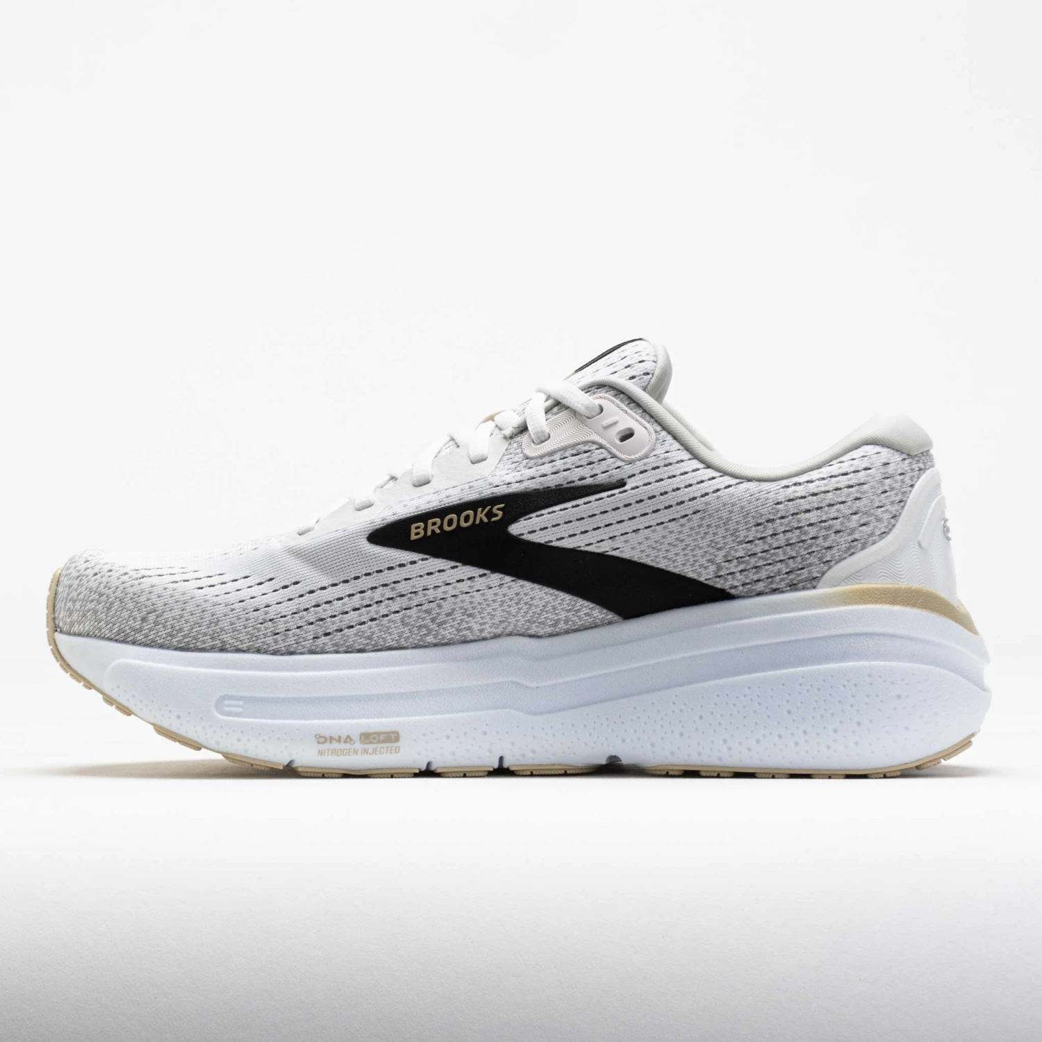 Brooks Ghost Max 2 Men's White/Pelican/Oyster 2 Brooks Ghost Max 2 Men's White/Pelican/Oyster - Image 2