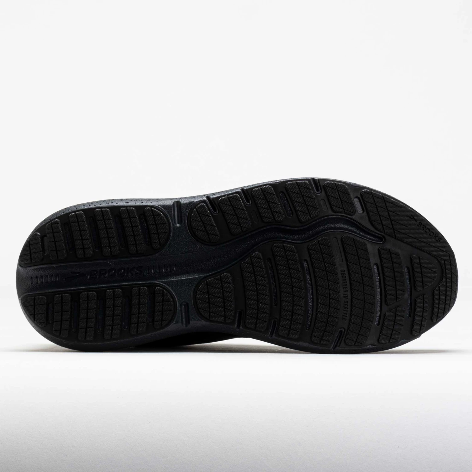 Brooks Ghost Max 2 Men's Ebony/Cockatoo/Blue Sapphire 4 Brooks Ghost Max 2 Men's Ebony/Cockatoo/Blue Sapphire - Image 4