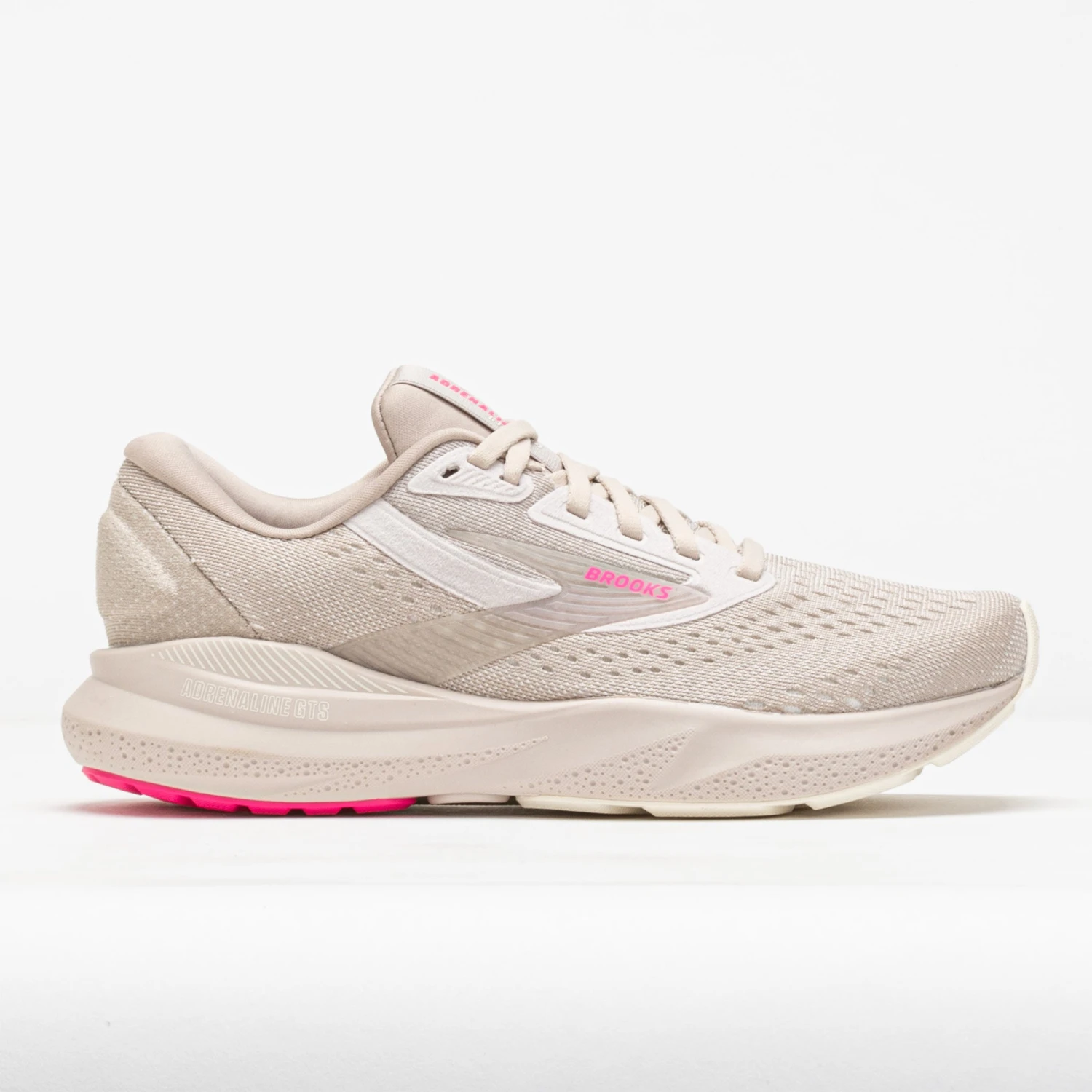 Brooks Adrenaline GTS 24 Women's Chateau Grey/Coconut/Pink 1 Brooks Adrenaline GTS 24 Women's Chateau Grey/Coconut/Pink