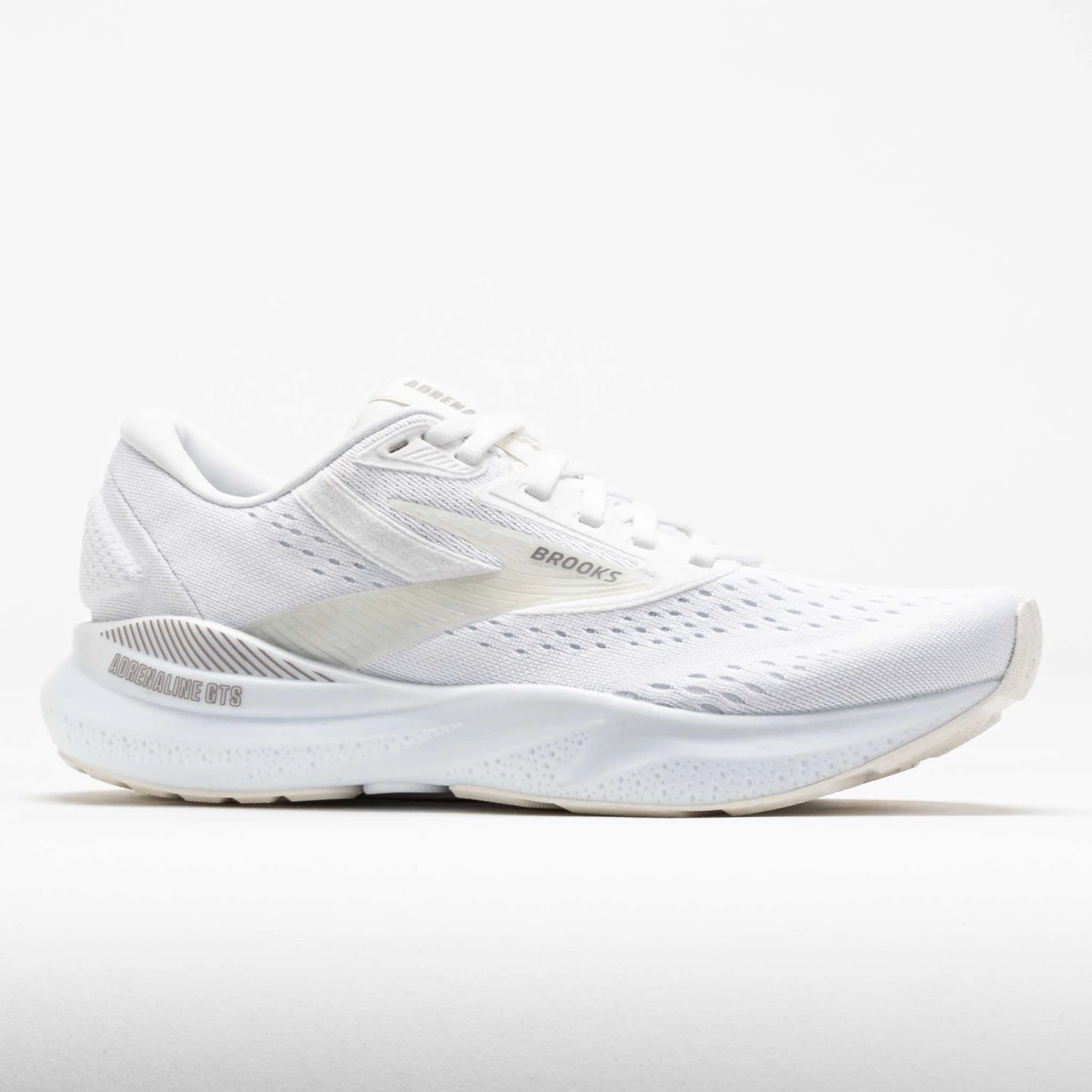 Brooks Adrenaline GTS 24 Women's White/Oyster/Alloy 5 Brooks Adrenaline GTS 24 Women's White/Oyster/Alloy - Image 5