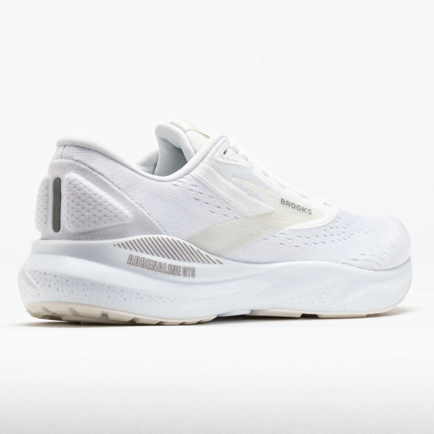 Brooks Adrenaline GTS 24 Women's White/Oyster/Alloy 6 Brooks Adrenaline GTS 24 Women's White/Oyster/Alloy - Image 6