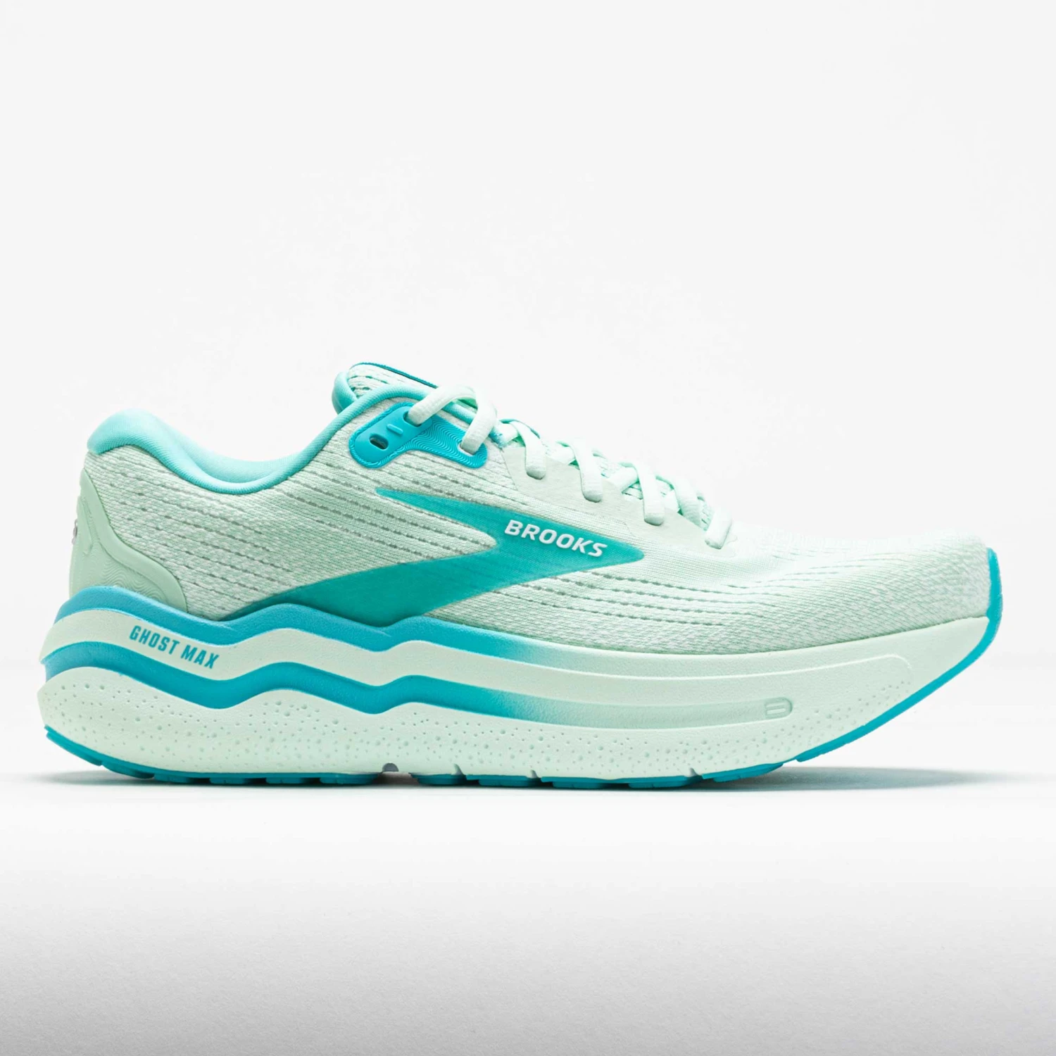 Brooks Ghost Max 2 Men's Honey Dew/Blue/White 1 Brooks Ghost Max 2 Men's Honey Dew/Blue/White