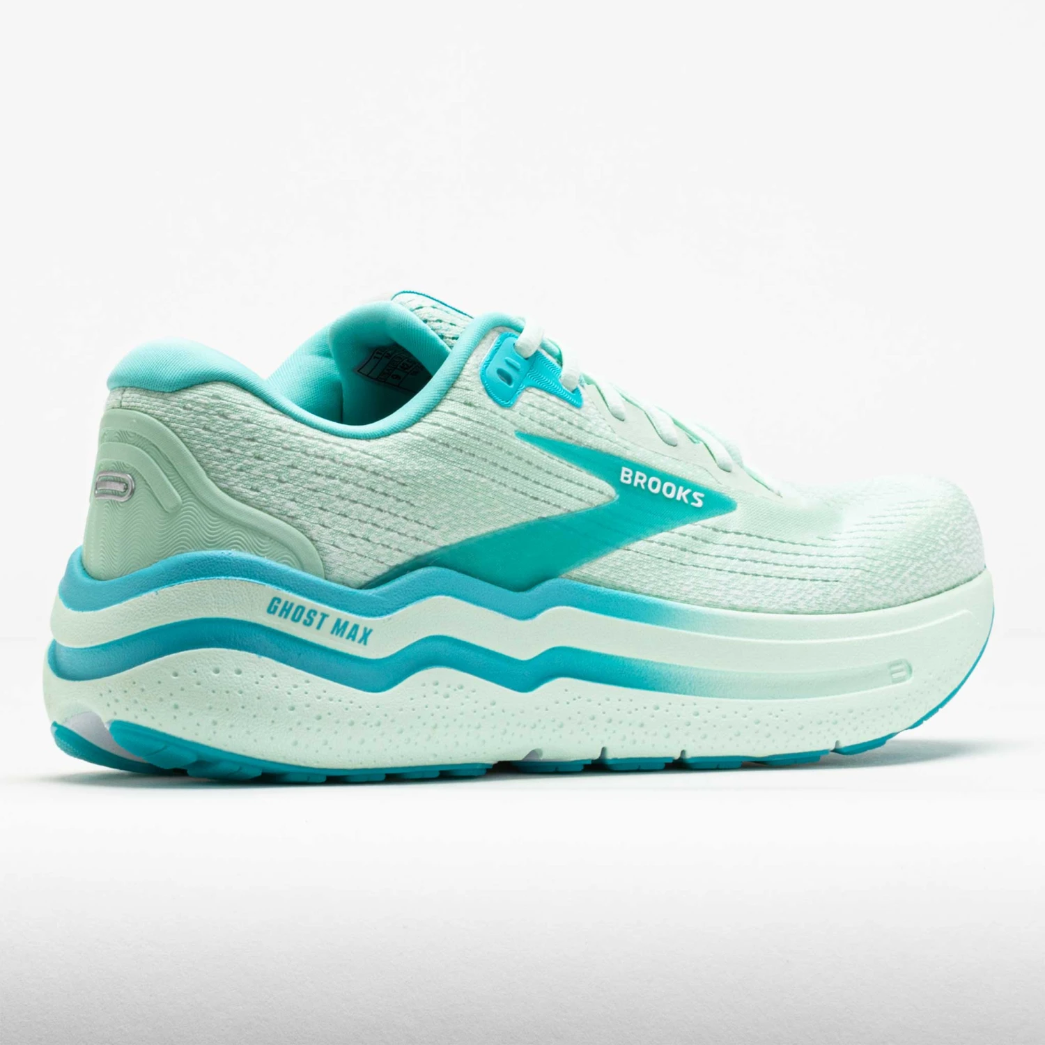 Brooks Ghost Max 2 Men's Honey Dew/Blue/White 6 Brooks Ghost Max 2 Men's Honey Dew/Blue/White - Image 6