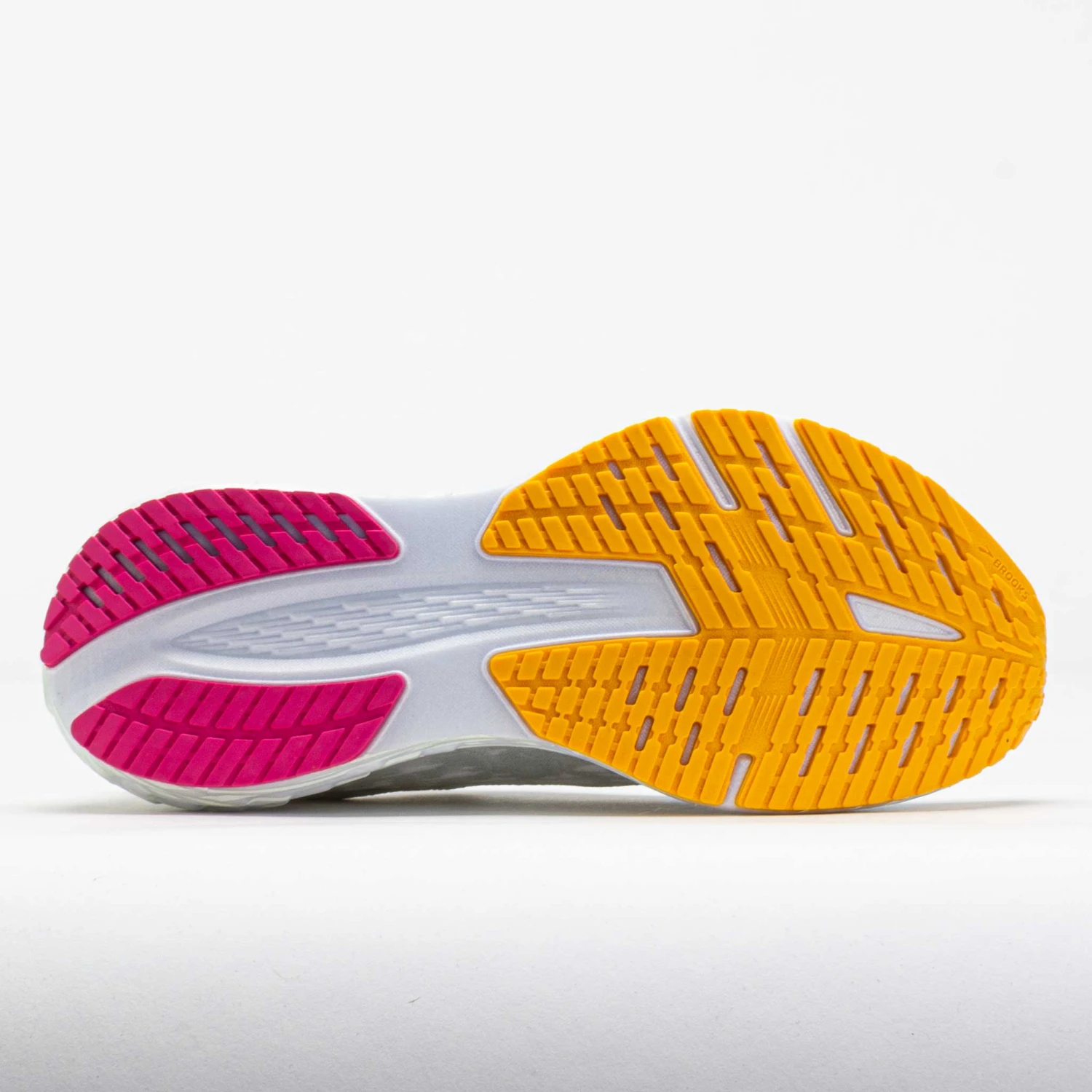 Brooks Launch 11 Women's White/Murmur/Blithe 4 Brooks Launch 11 Women's White/Murmur/Blithe - Image 4