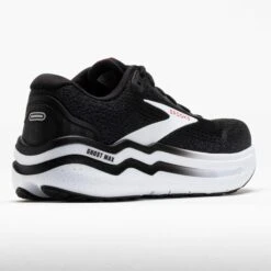 Brooks Ghost Max 2 Men's Black/White/Fiery Red -BROOKS Store 042429 6