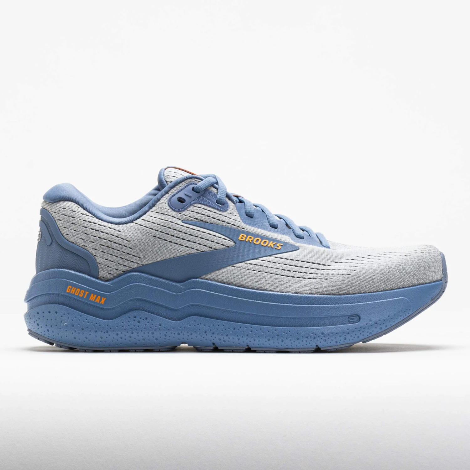 Brooks Ghost Max 2 Men's Oyster Mushroom/Blue/Orange 1 Brooks Ghost Max 2 Men's Oyster Mushroom/Blue/Orange