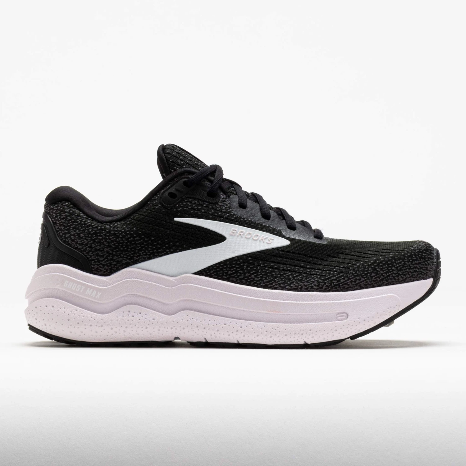 Brooks Ghost Max 2 Women's Black/White/Orchid Ice 1 Brooks Ghost Max 2 Women's Black/White/Orchid Ice