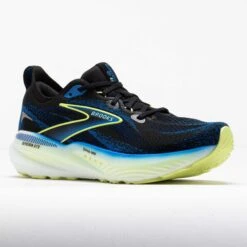 Brooks Glycerin GTS 22 Men's Black/Cobalt/Neo Yellow -BROOKS Store 042458 5