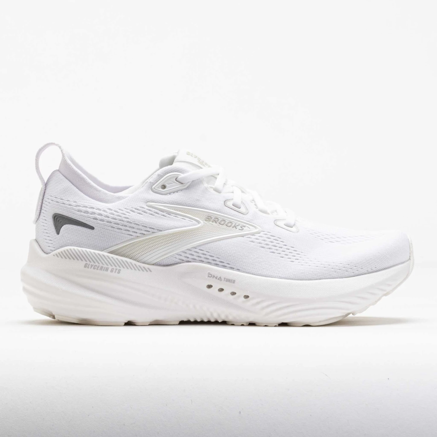 Brooks Glycerin GTS 22 Women's White/White/Grey 1 Brooks Glycerin GTS 22 Women's White/White/Grey