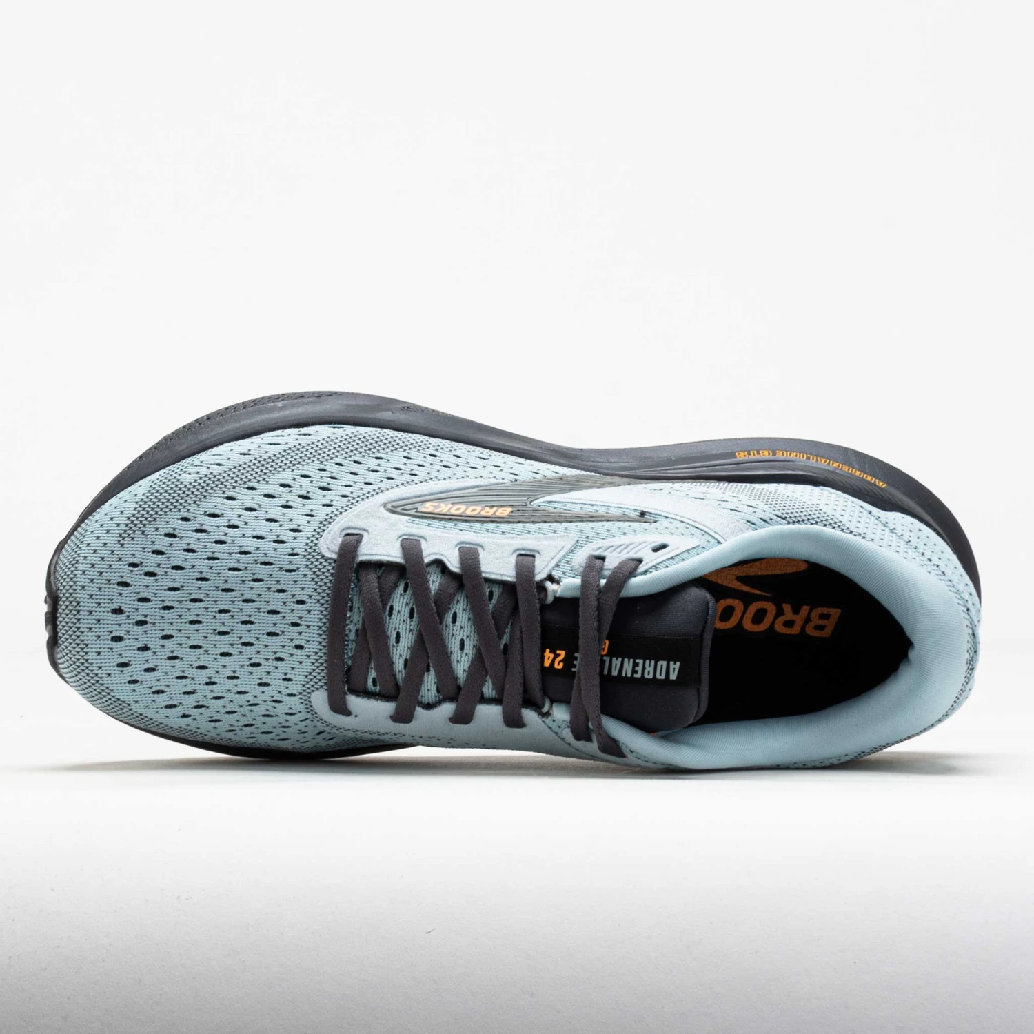 Brooks Adrenaline GTS 24 Men's Winter Sky/Ebony/Orange 3 Brooks Adrenaline GTS 24 Men's Winter Sky/Ebony/Orange - Image 3