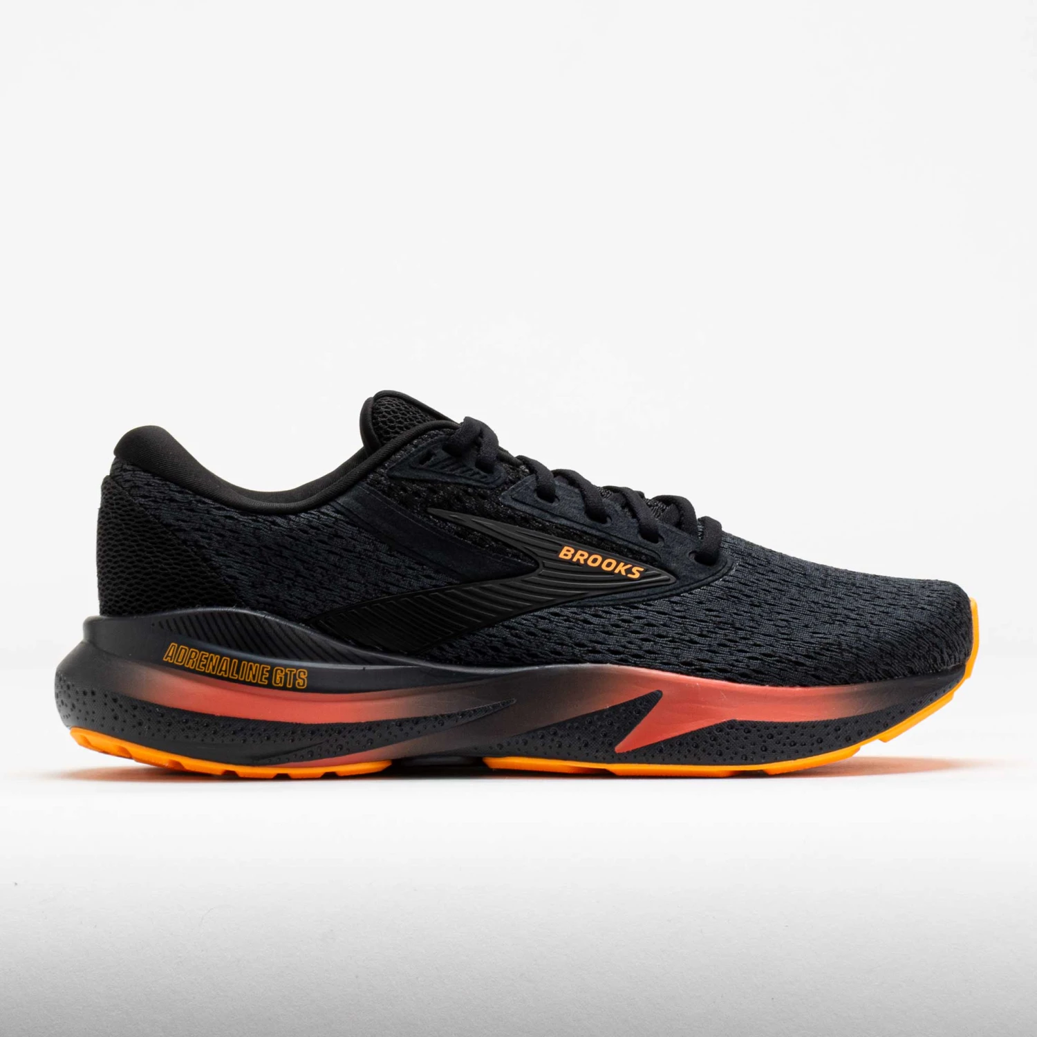 Brooks Adrenaline GTS 24 Men's Black/Ebony/Burnt Sienna 1 Brooks Adrenaline GTS 24 Men's Black/Ebony/Burnt Sienna