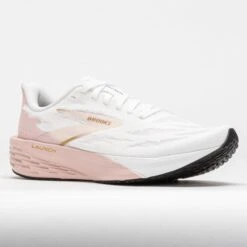 Brooks Launch 11 Women's White/Gold/Pink -BROOKS Store 042499 5