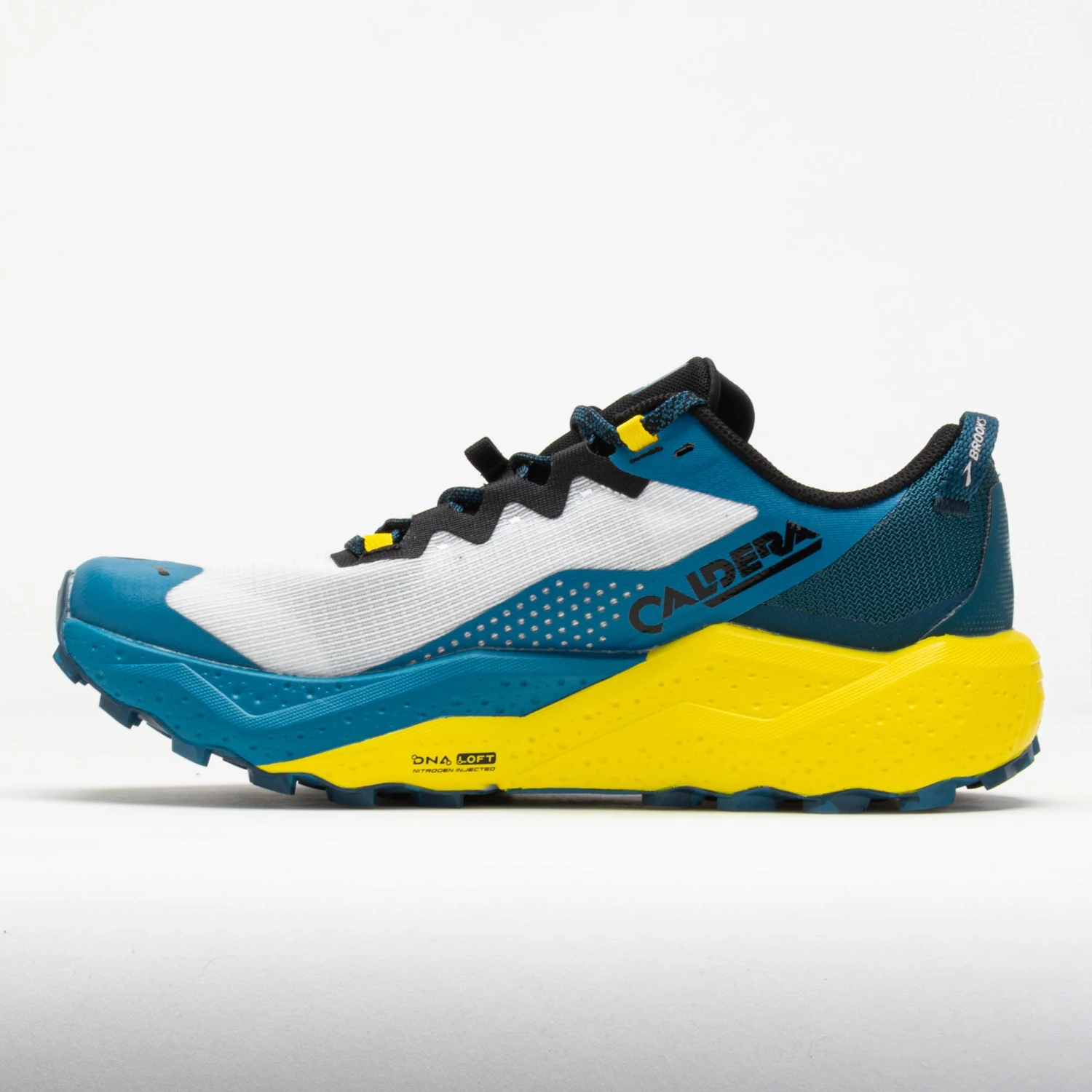 Brooks Caldera 8 Men's Bit Of Blue/Quince/Celestial 2 Brooks Caldera 8 Men's Bit Of Blue/Quince/Celestial - Image 2