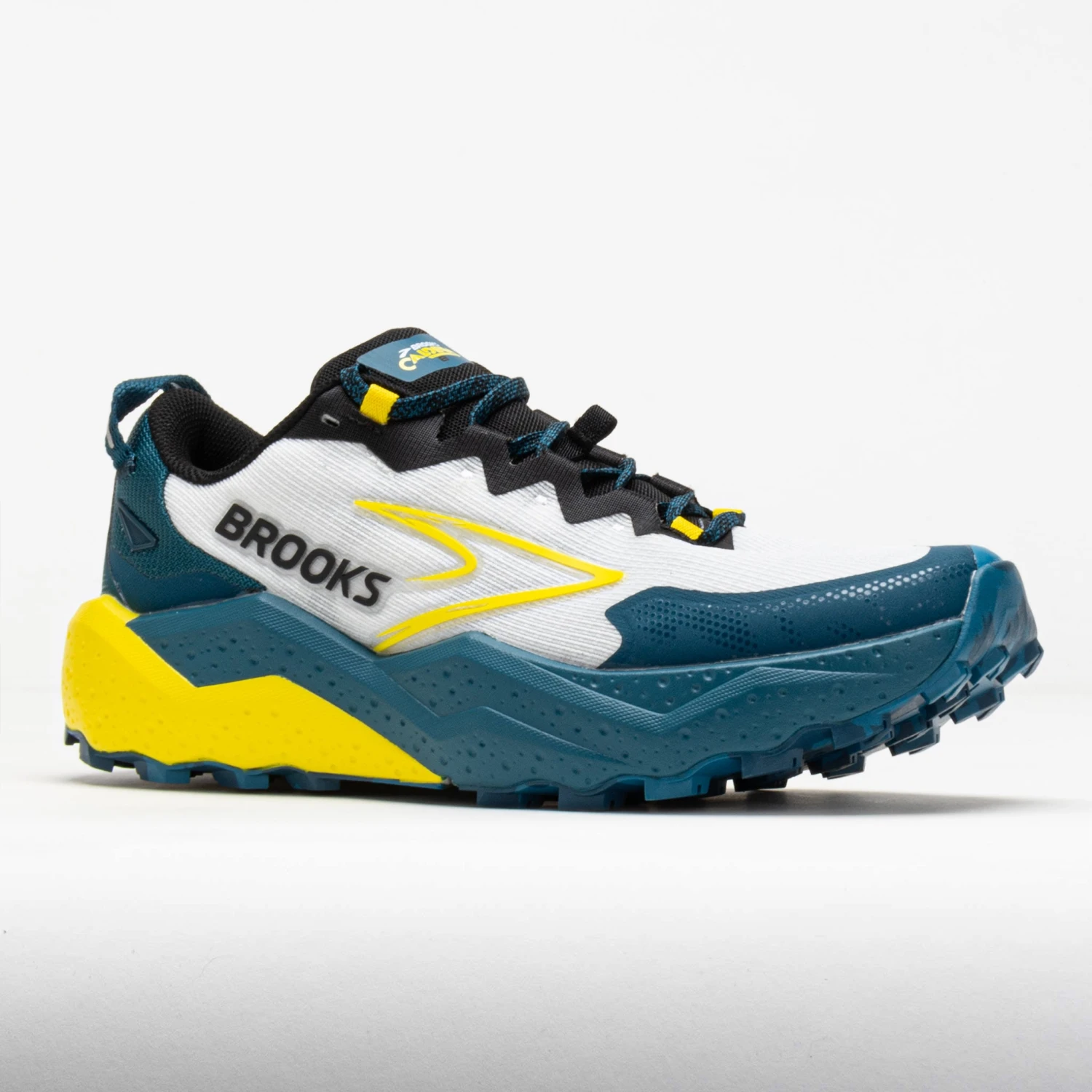 Brooks Caldera 8 Men's Bit Of Blue/Quince/Celestial 5 Brooks Caldera 8 Men's Bit Of Blue/Quince/Celestial - Image 5