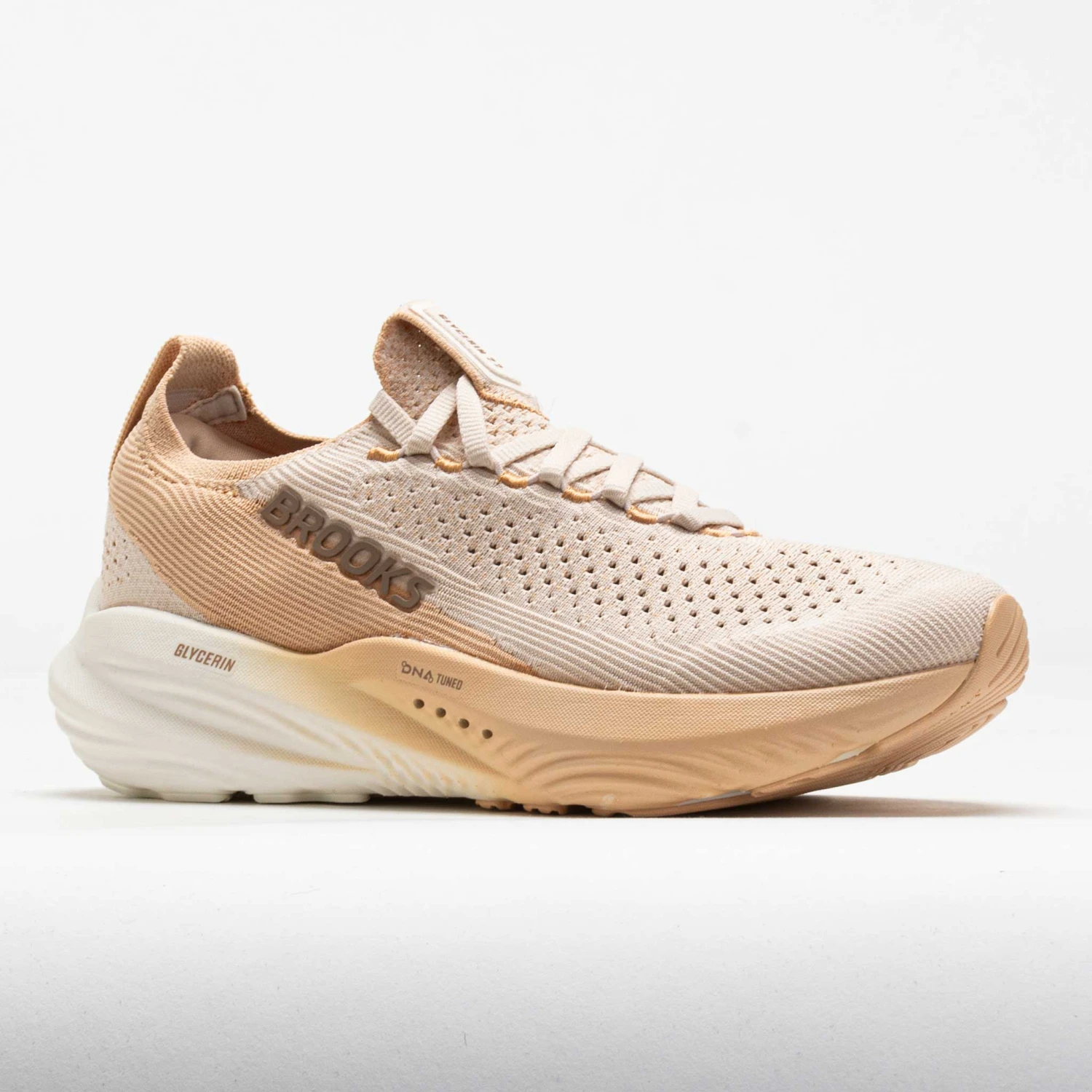 Brooks Glycerin StealthFit 22 Women's Almond Peach/Almond/Portabella 5 Brooks Glycerin StealthFit 22 Women's Almond Peach/Almond/Portabella - Image 5