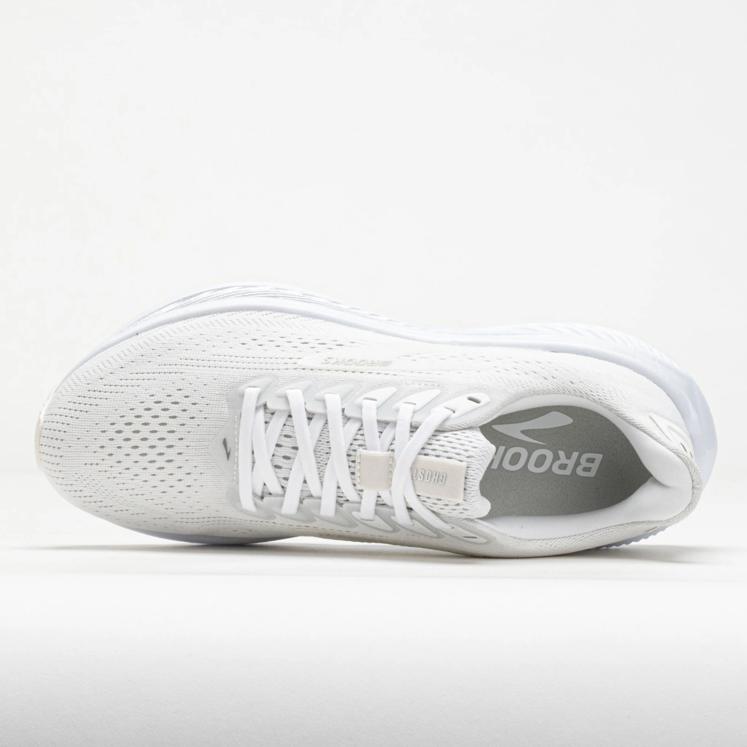 Brooks Ghost 17 Women's White/White/Grey 3 Brooks Ghost 17 Women's White/White/Grey - Image 3