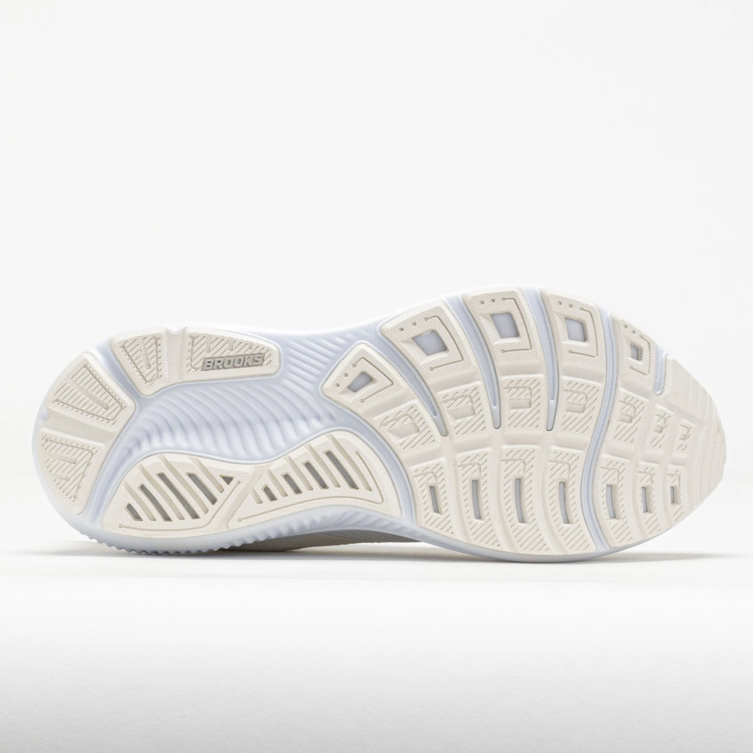 Brooks Ghost 17 Women's White/White/Grey 4 Brooks Ghost 17 Women's White/White/Grey - Image 4