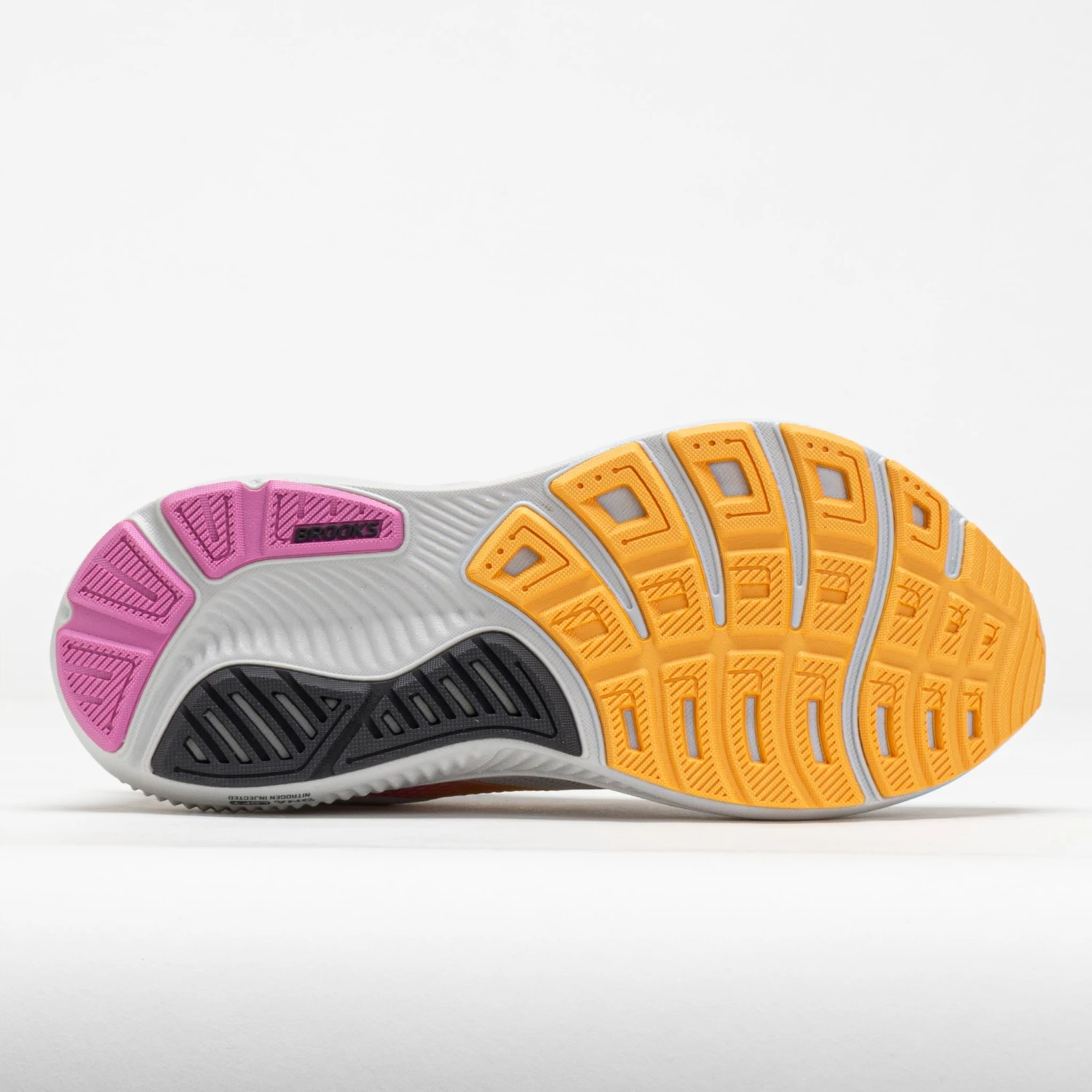 Brooks Ghost 17 Women's Oyster/Apricot/Pink 4 Brooks Ghost 17 Women's Oyster/Apricot/Pink - Image 4