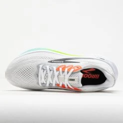 Brooks Ghost 17 Men's White/Pink Clay/Gecko 8 Brooks Ghost 17 Men's White/Pink Clay/Gecko -BROOKS Store 042865 2