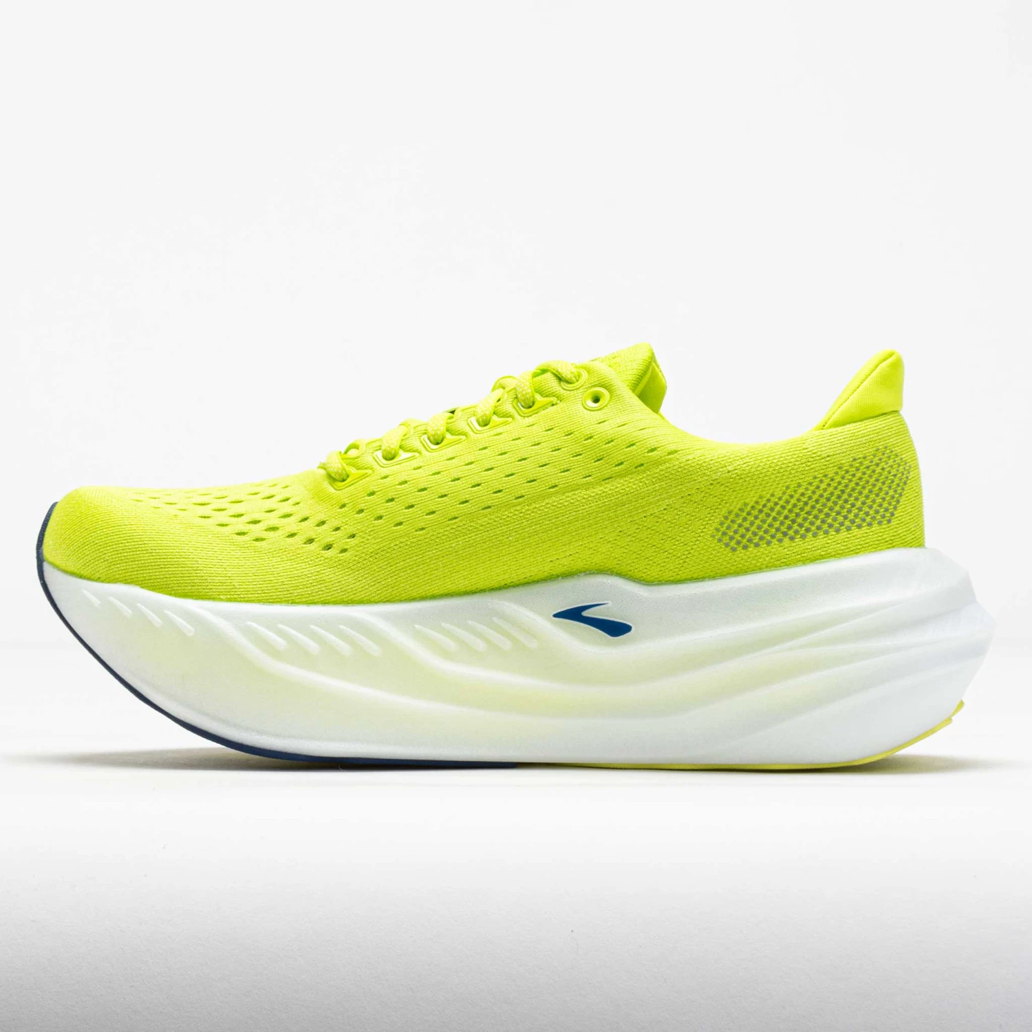 Brooks Glycerin Max Men's Lime/Navy Peony/White 2 Brooks Glycerin Max Men's Lime/Navy Peony/White - Image 2