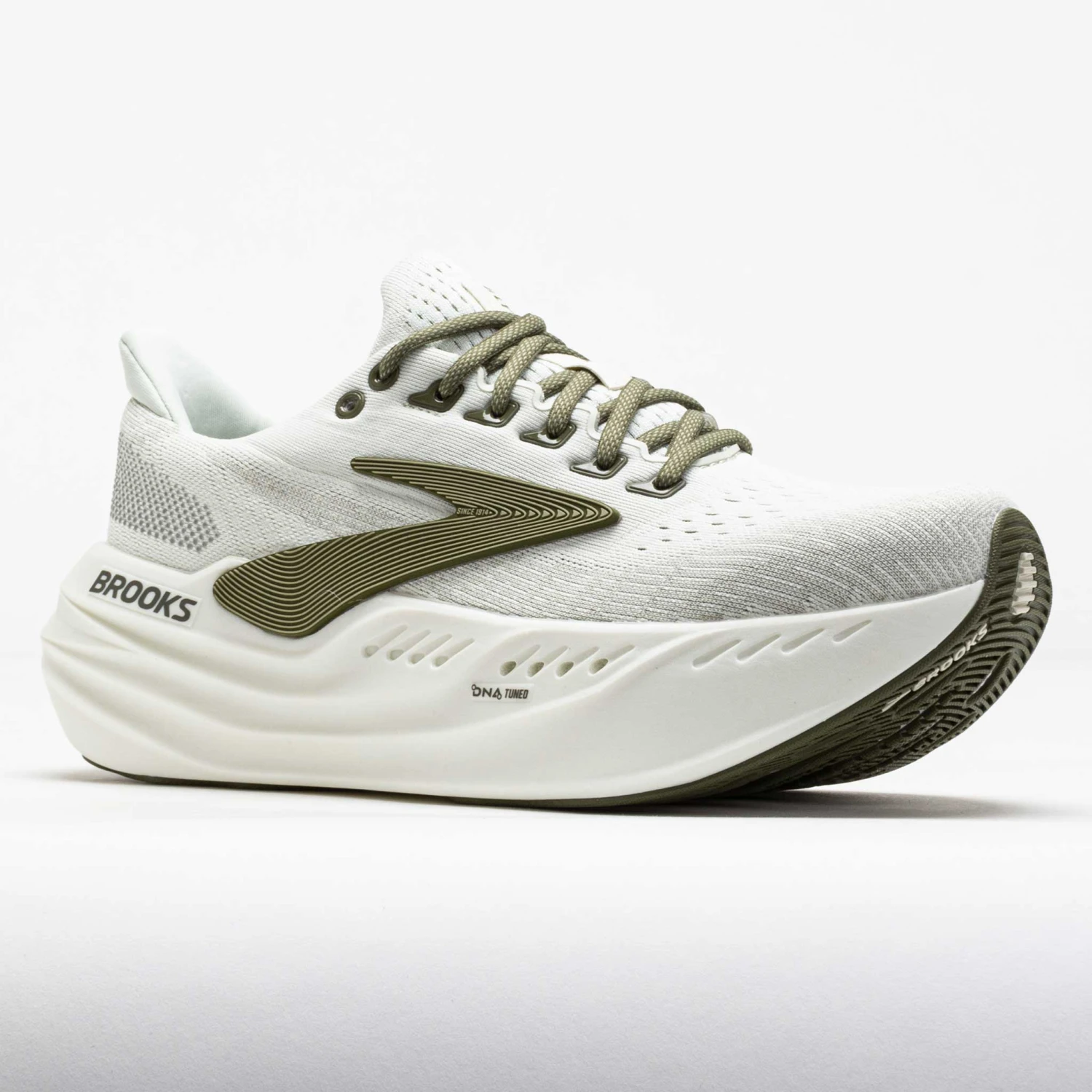 Brooks Glycerin Max Men's Grey/Dusty Olive/Tea 5 Brooks Glycerin Max Men's Grey/Dusty Olive/Tea - Image 5