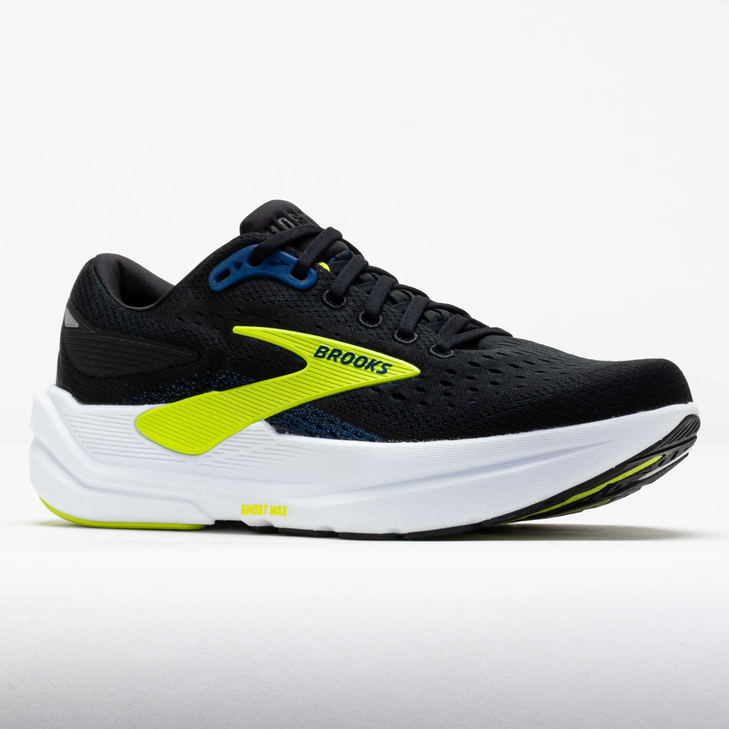 Brooks Ghost Max 3 Men's Black/Navy/Acid Lime 5 Brooks Ghost Max 3 Men's Black/Navy/Acid Lime - Image 5
