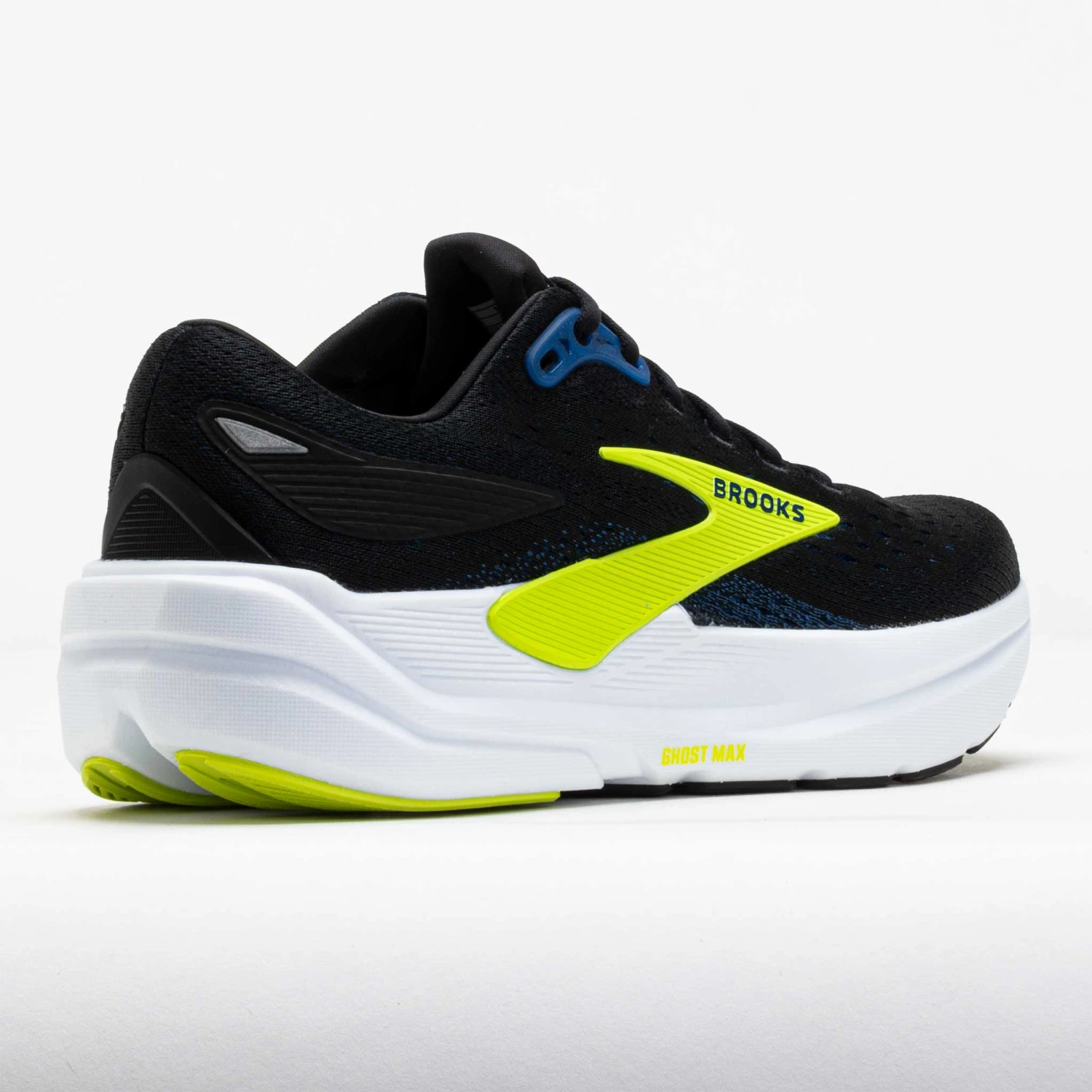 Brooks Ghost Max 3 Men's Black/Navy/Acid Lime 6 Brooks Ghost Max 3 Men's Black/Navy/Acid Lime - Image 6