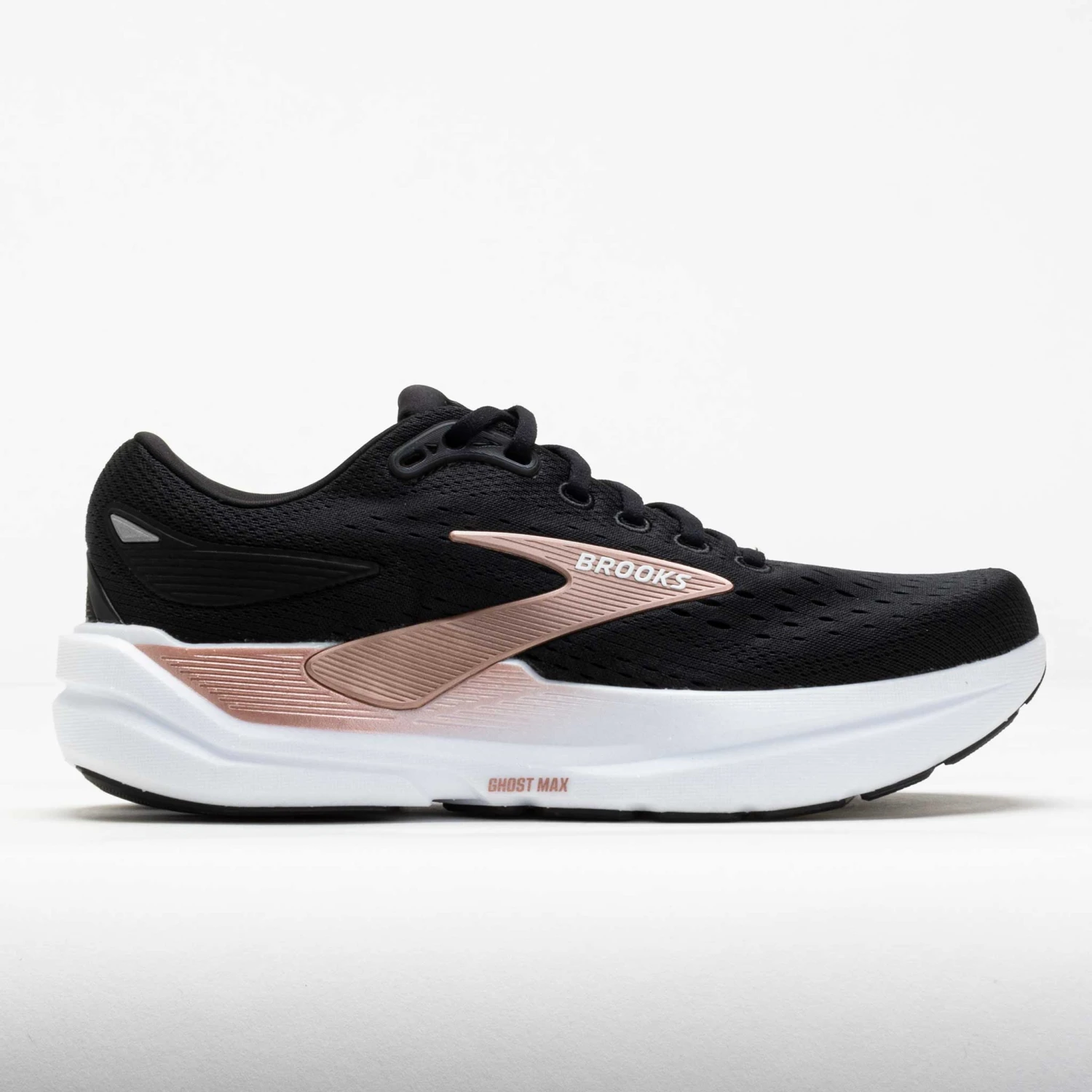 Brooks Ghost Max 3 Women's Black/Black/Rose Gold 1 Brooks Ghost Max 3 Women's Black/Black/Rose Gold