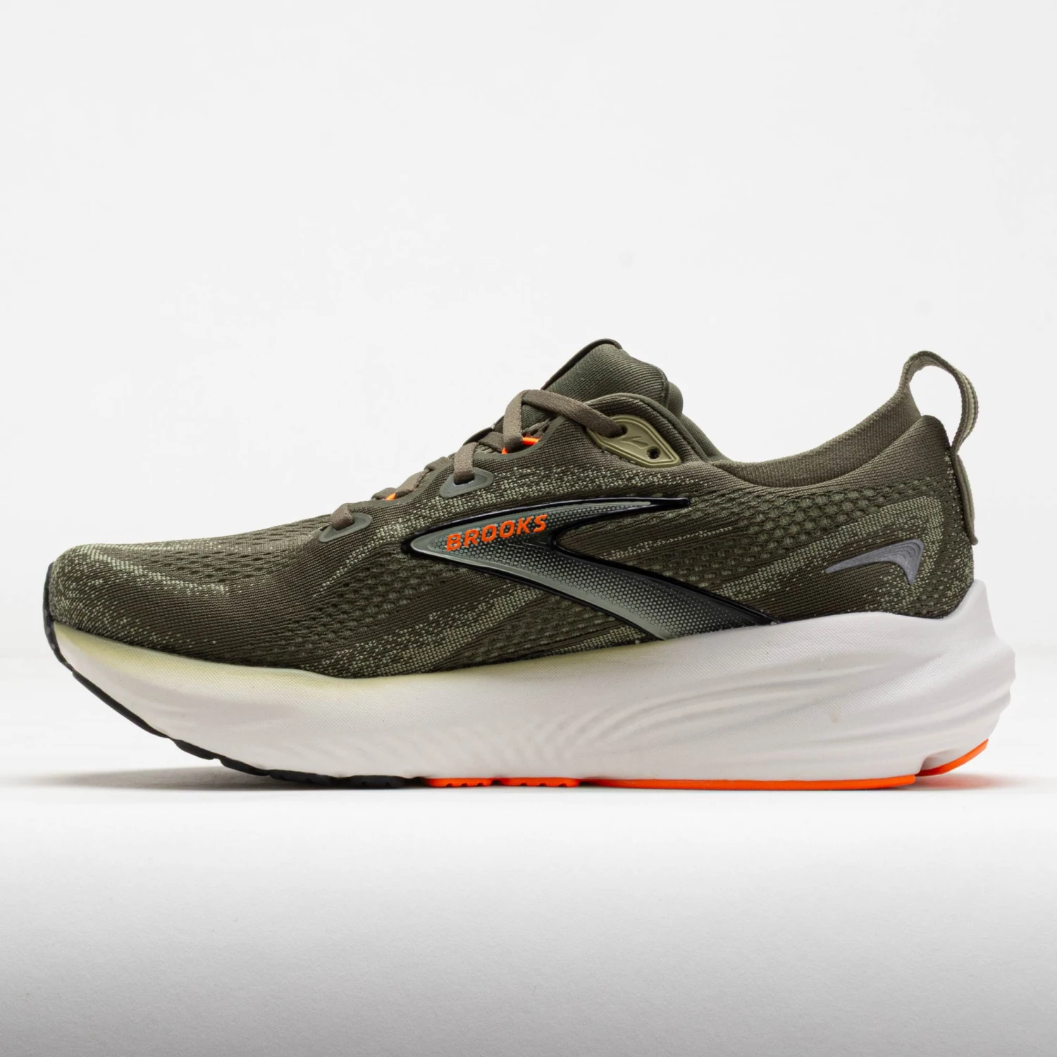 Brooks Glycerin 22 Men's Dusty Olive/Tea/Orange 2 Brooks Glycerin 22 Men's Dusty Olive/Tea/Orange - Image 2