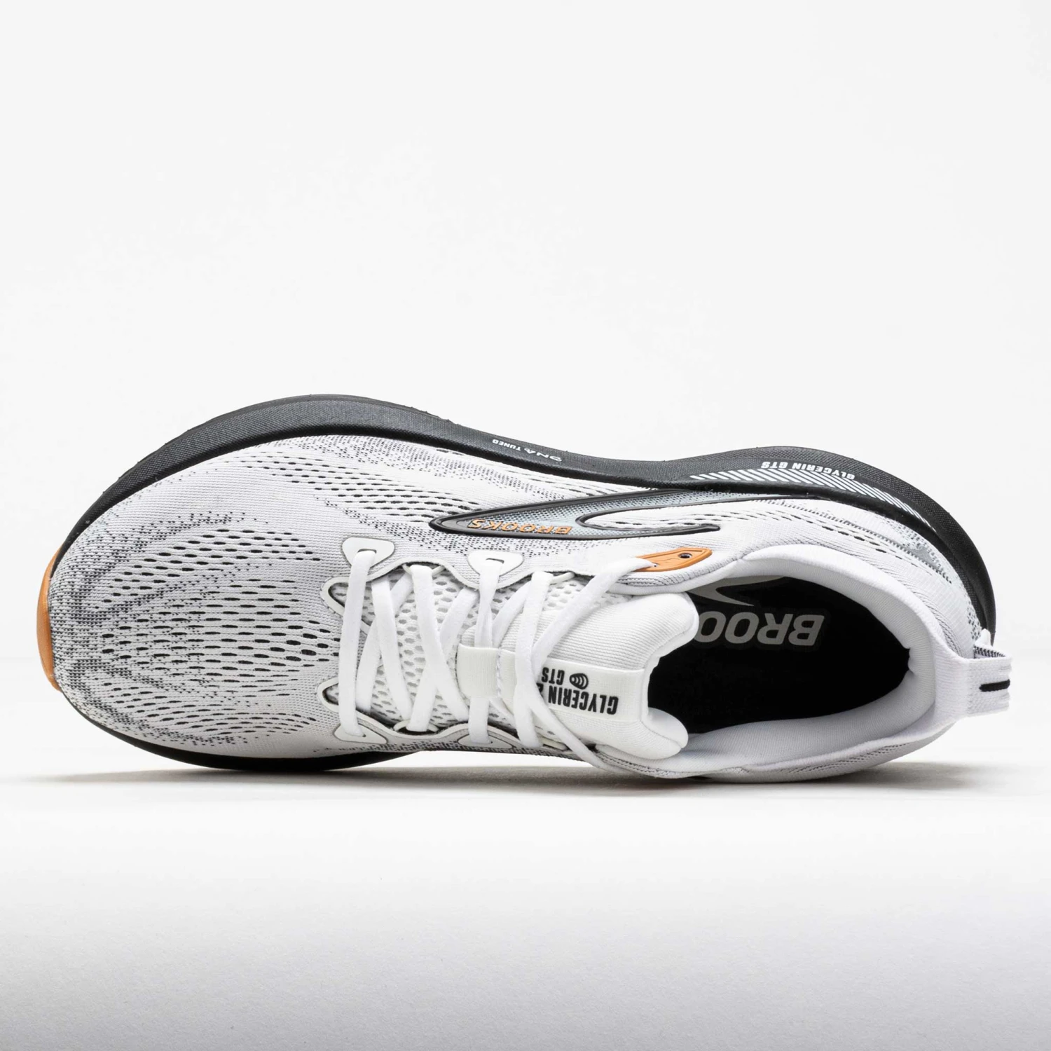 Brooks Glycerin GTS 22 Men's White/Grey/Black 3 Brooks Glycerin GTS 22 Men's White/Grey/Black - Image 3