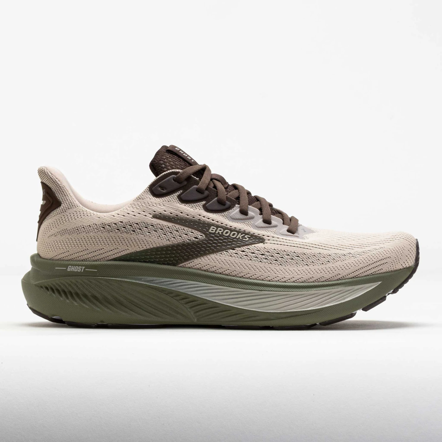 Brooks Ghost 17 Men's Chateau Grey/Grown/Olive 1 Brooks Ghost 17 Men's Chateau Grey/Grown/Olive