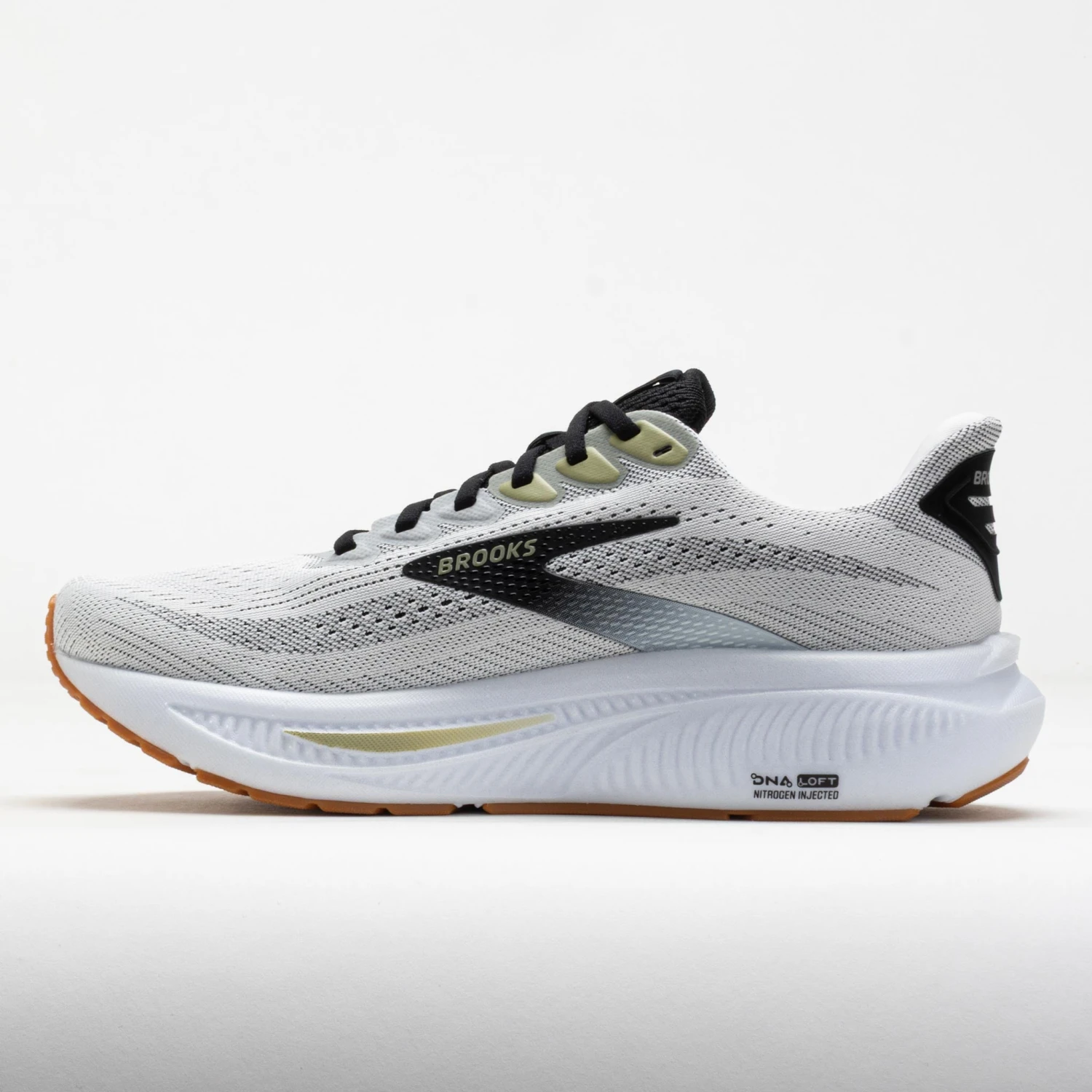 Brooks Ghost 17 Men's White/Black/Tea 2 Brooks Ghost 17 Men's White/Black/Tea - Image 2