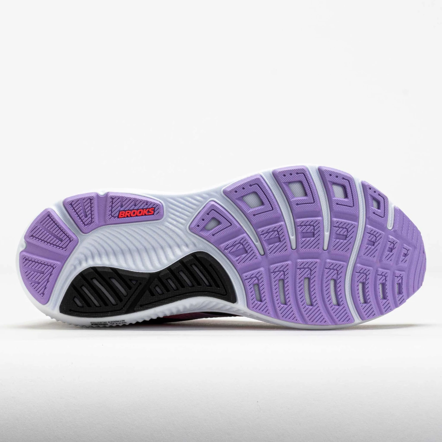 Brooks Ghost 17 Women's Black/Purple/Coral 4 Brooks Ghost 17 Women's Black/Purple/Coral - Image 4