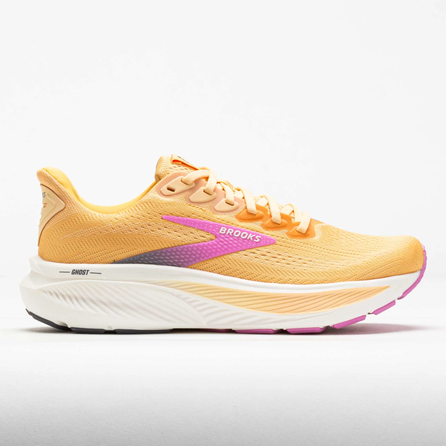 Brooks Ghost 17 Women's Apricot/Grey/Pink 1 Brooks Ghost 17 Women's Apricot/Grey/Pink