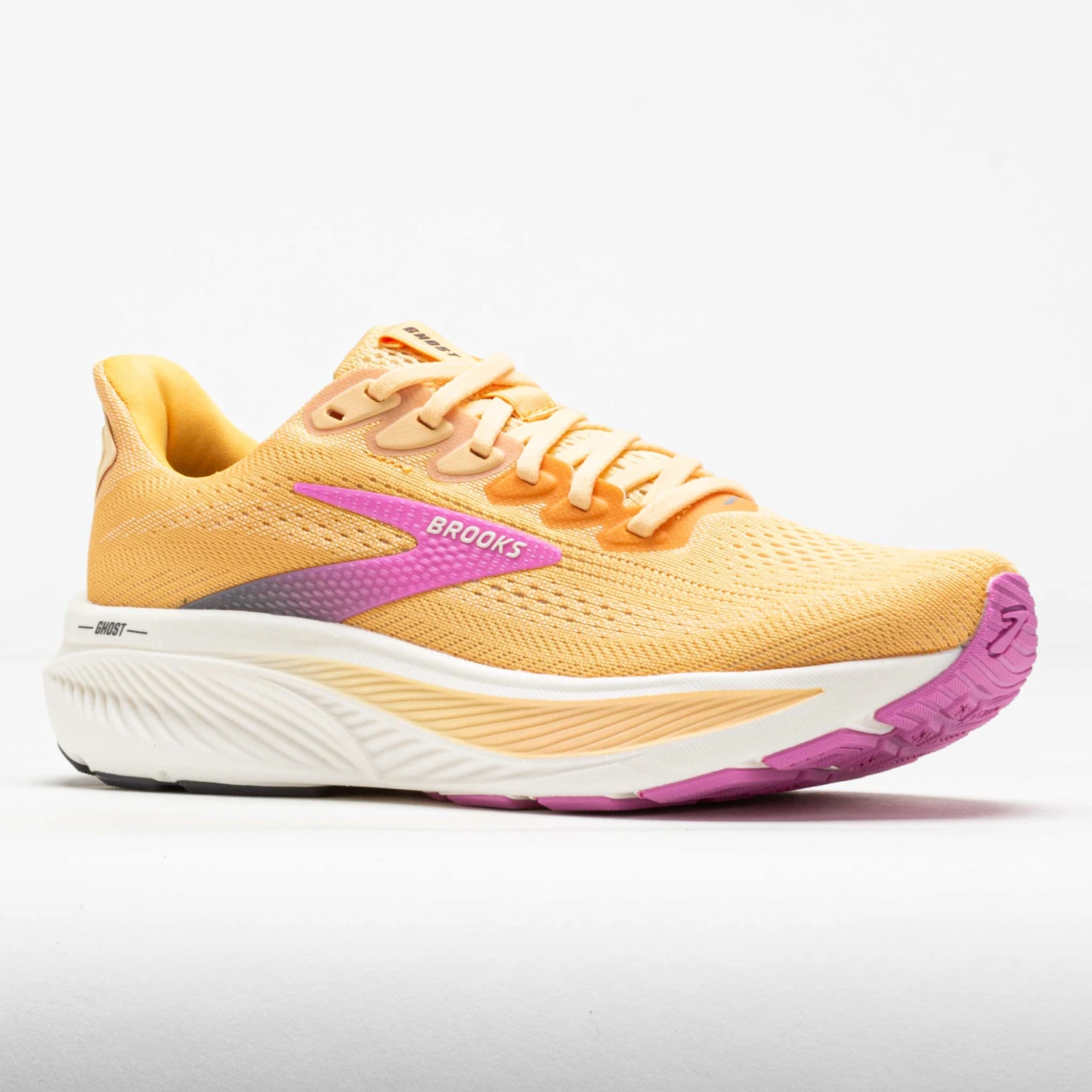 Brooks Ghost 17 Women's Apricot/Grey/Pink 5 Brooks Ghost 17 Women's Apricot/Grey/Pink - Image 5