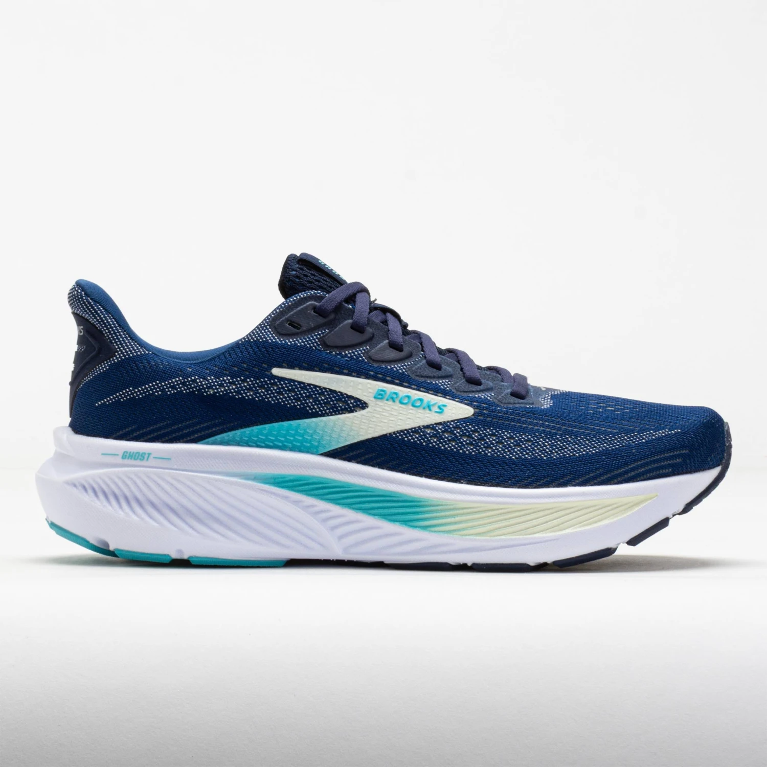 Brooks Ghost 17 Women's Navy/Green/Turquoise 1 Brooks Ghost 17 Women's Navy/Green/Turquoise
