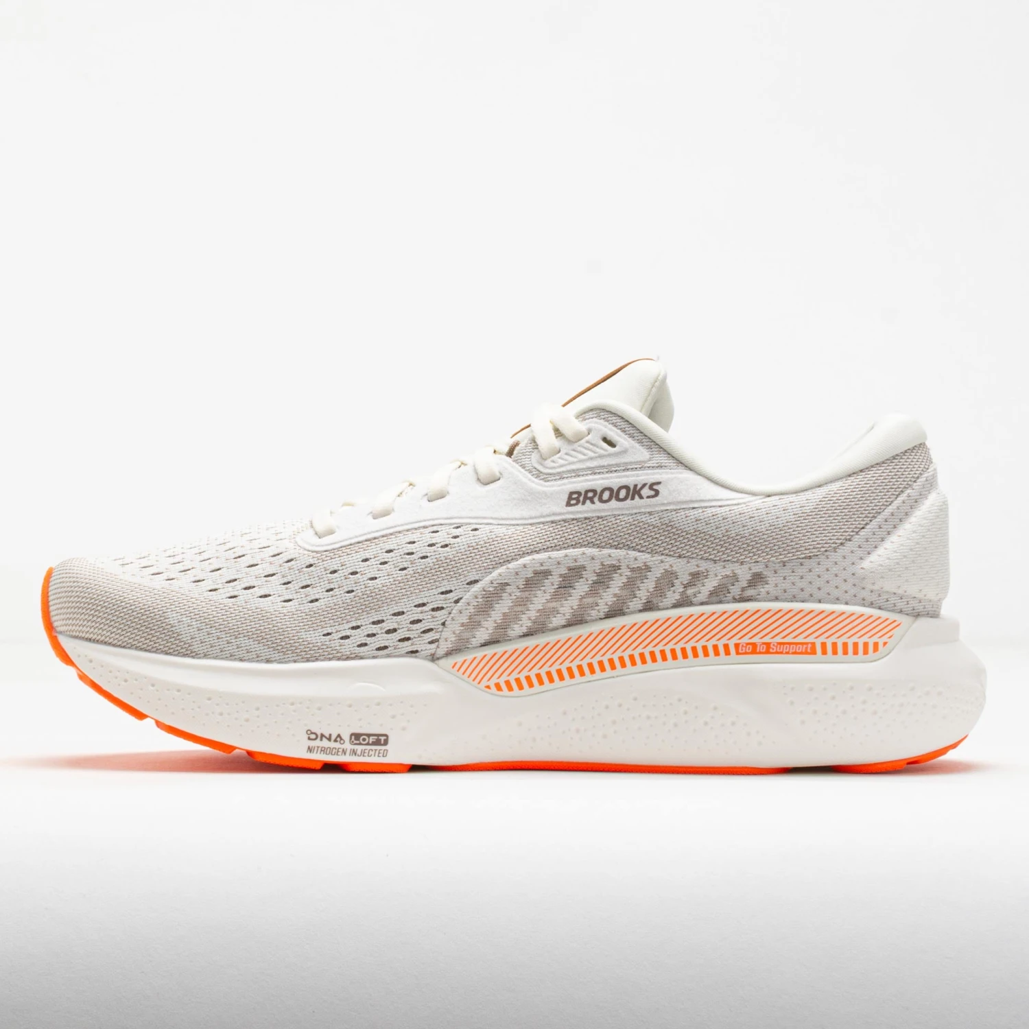 Brooks Adrenaline GTS 24 Men's Coconut/Portabella/Orange 2 Brooks Adrenaline GTS 24 Men's Coconut/Portabella/Orange - Image 2