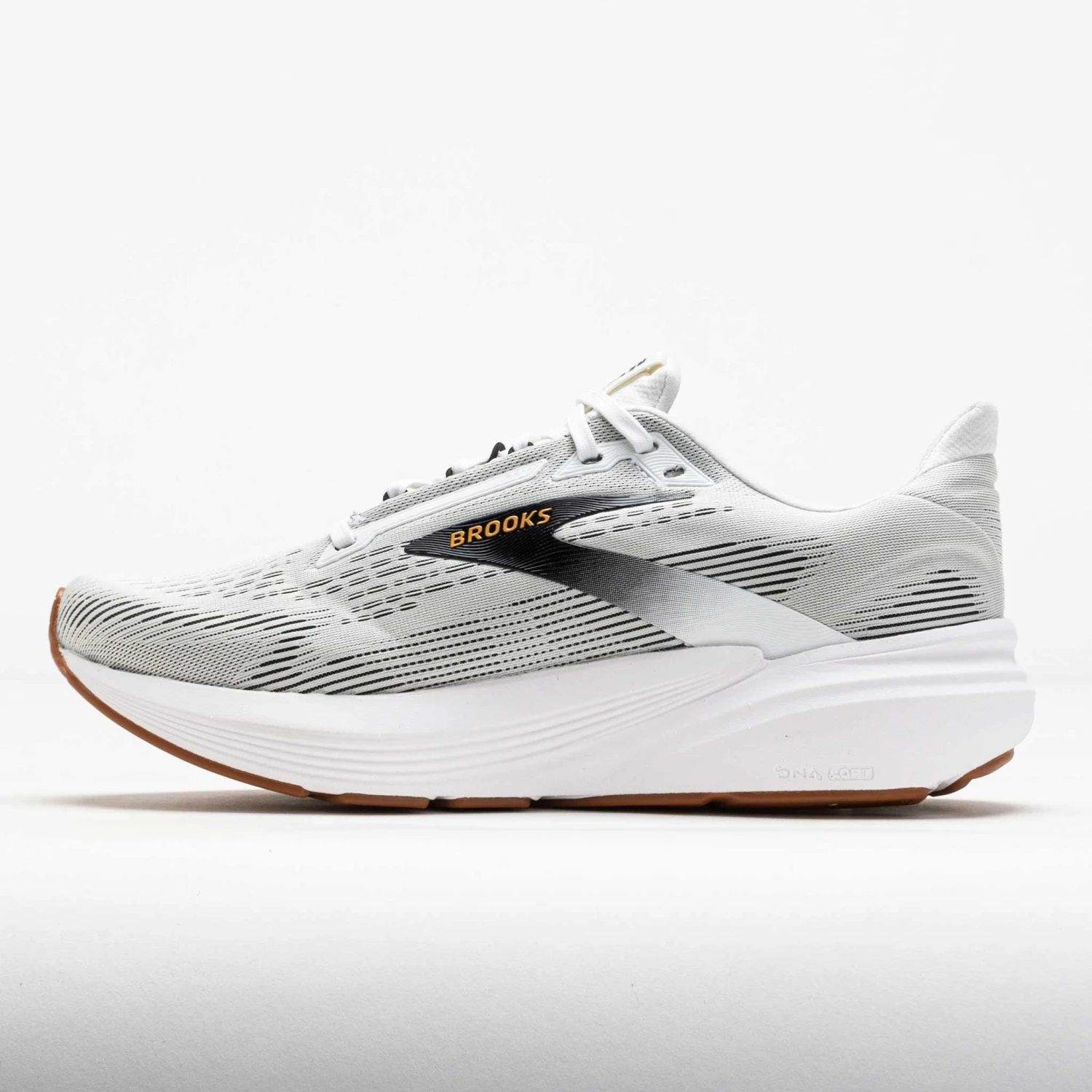 Brooks Revel 8 Men's White/Black/Oak Buff 2 Brooks Revel 8 Men's White/Black/Oak Buff - Image 2