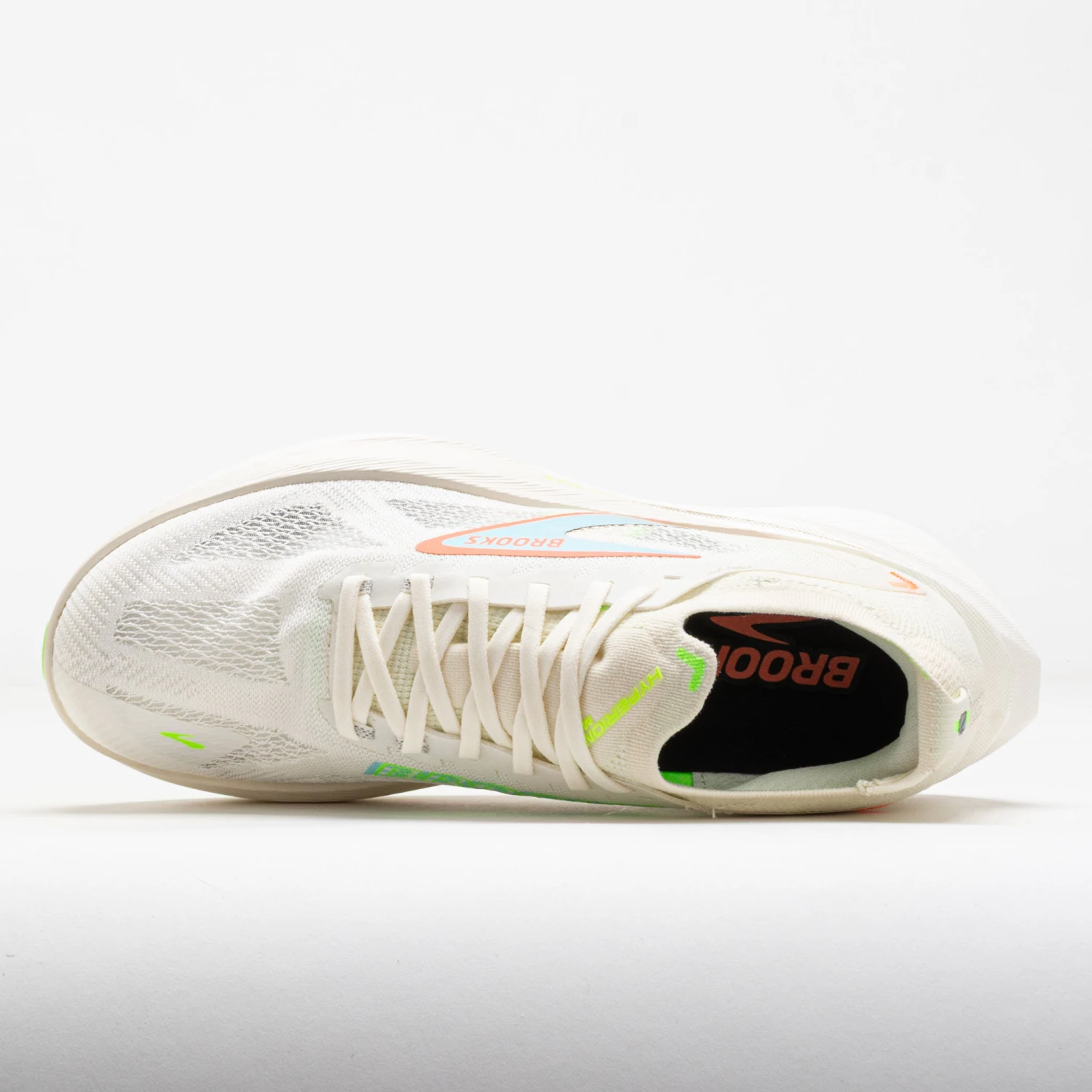 Brooks Hyperion Max 3 Men's Coconut/Green Gecko/Pink Clay 3 Brooks Hyperion Max 3 Men's Coconut/Green Gecko/Pink Clay - Image 3