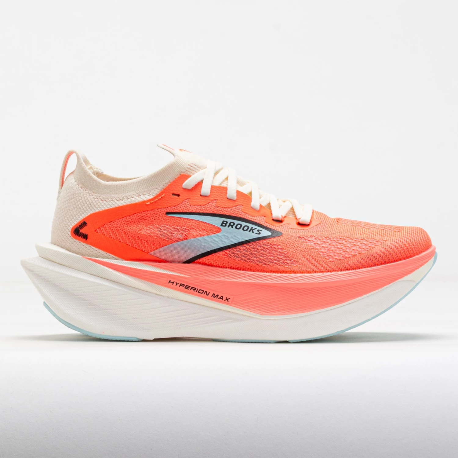 Brooks Hyperion Max 3 Women's Coconut/Fiery Coral/Atomizer 1 Brooks Hyperion Max 3 Women's Coconut/Fiery Coral/Atomizer