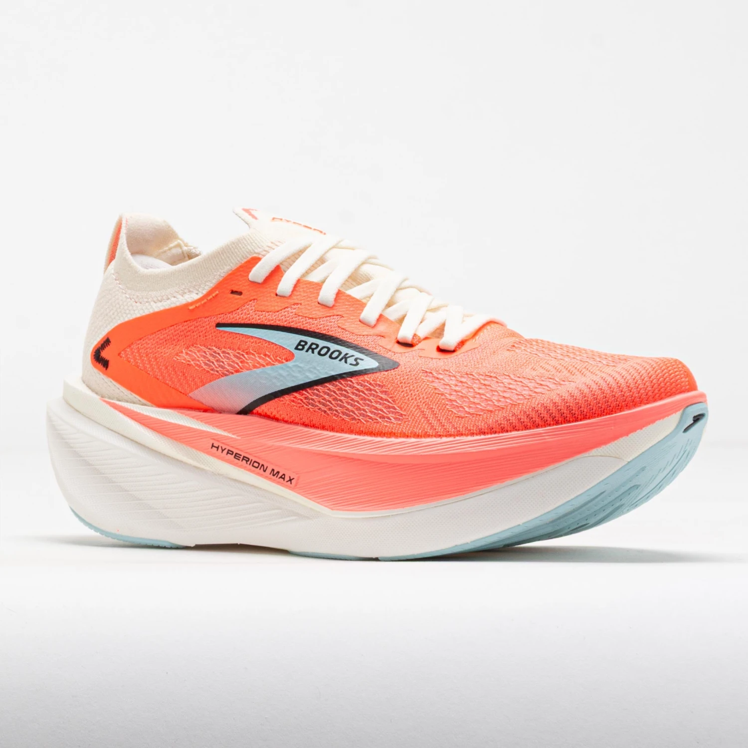 Brooks Hyperion Max 3 Women's Coconut/Fiery Coral/Atomizer 5 Brooks Hyperion Max 3 Women's Coconut/Fiery Coral/Atomizer - Image 5