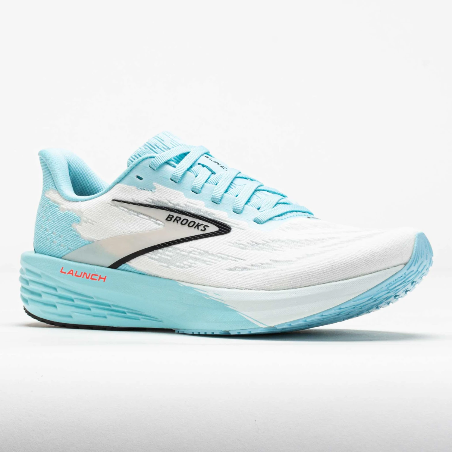 Brooks Launch 11 Women's White/Atomizer/Pink Clay 5 Brooks Launch 11 Women's White/Atomizer/Pink Clay - Image 5