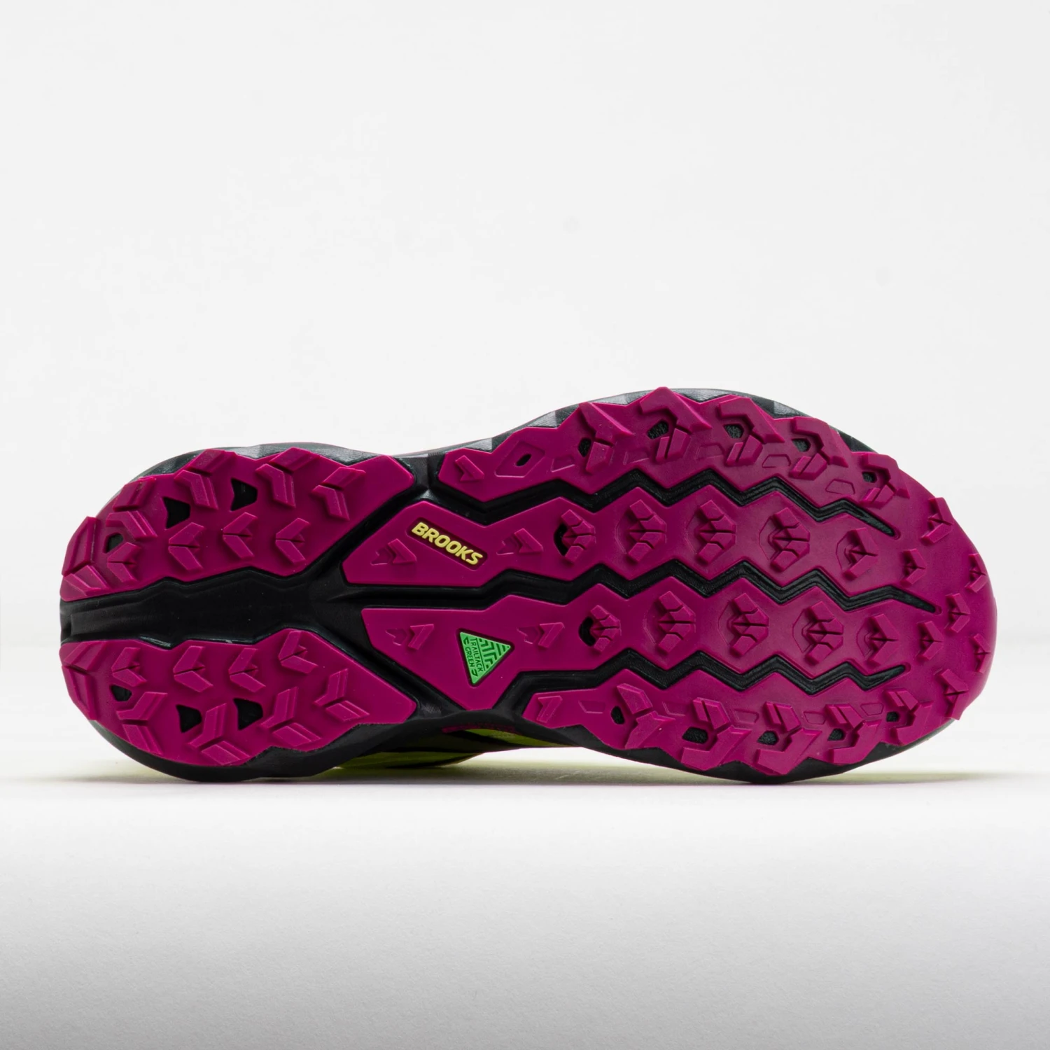 Brooks Cascadia 19 Women's Sunny Lime/Black/Magenta 4 Brooks Cascadia 19 Women's Sunny Lime/Black/Magenta - Image 4