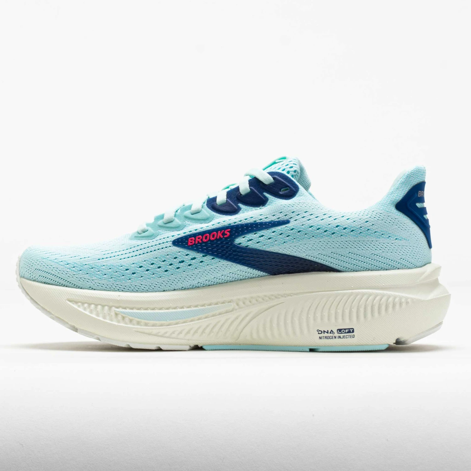 Brooks Ghost 17 Women's Clearwater/Navy/Peony 2 Brooks Ghost 17 Women's Clearwater/Navy/Peony - Image 2