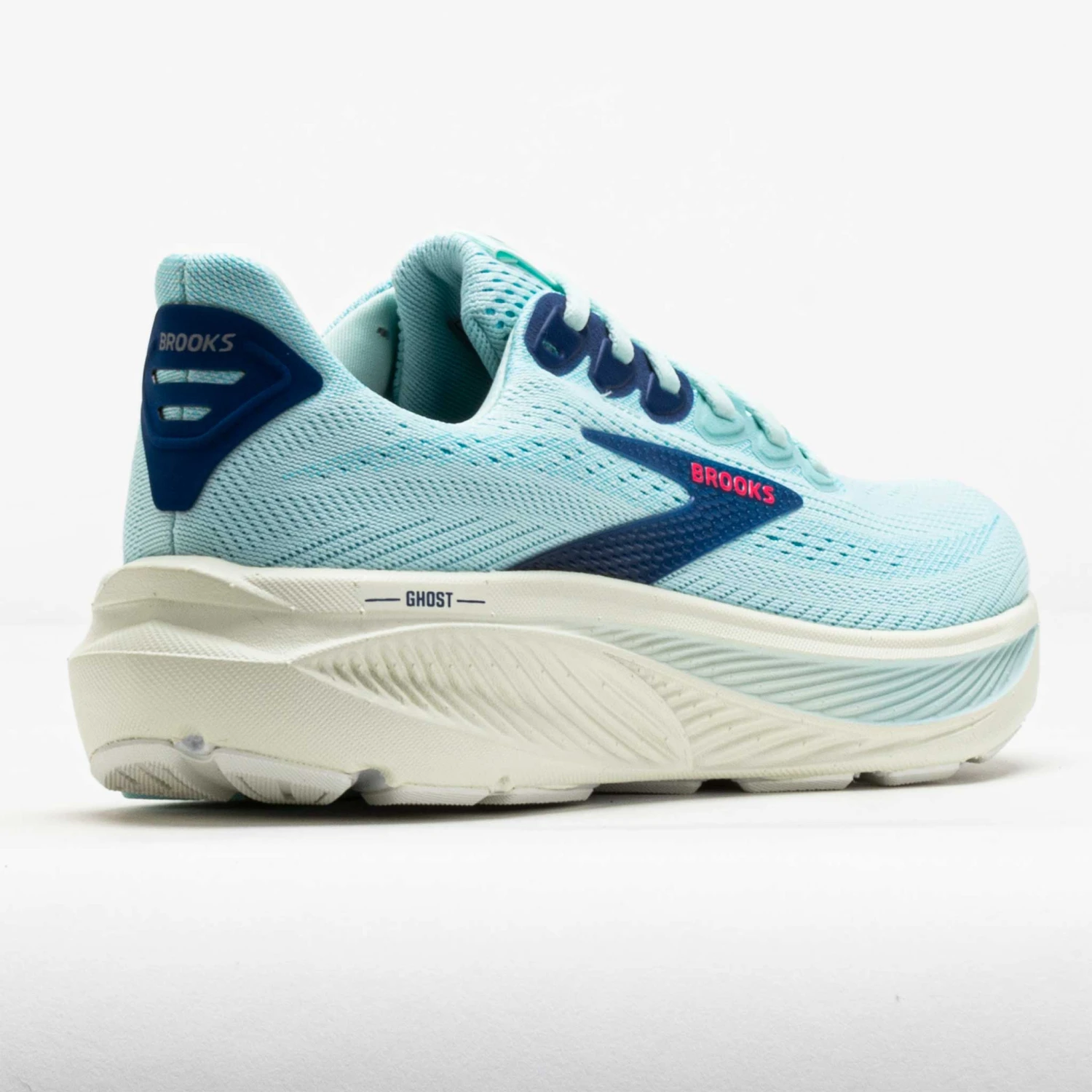 Brooks Ghost 17 Women's Clearwater/Navy/Peony 6 Brooks Ghost 17 Women's Clearwater/Navy/Peony - Image 6