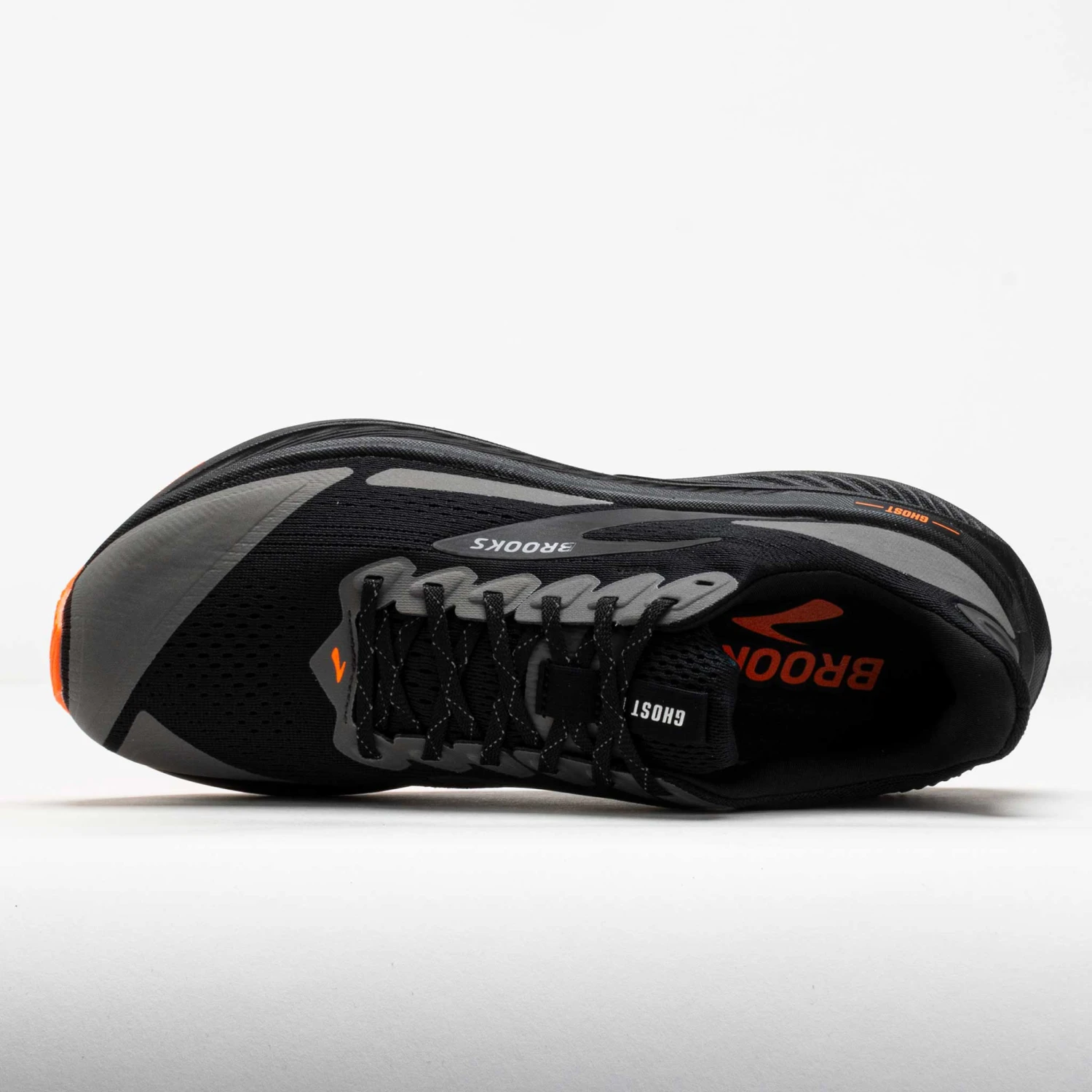 Brooks Ghost 17 Men's Black/Orange 3 Brooks Ghost 17 Men's Black/Orange - Image 3
