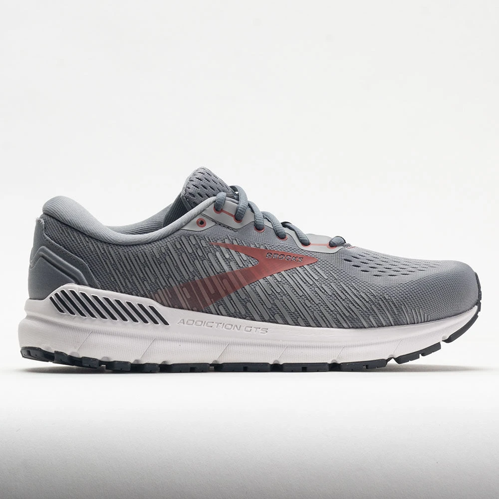 Brooks Addiction GTS 15 Men's Grey/Ebony/Chili Oil 1 Brooks Addiction GTS 15 Men's Grey/Ebony/Chili Oil