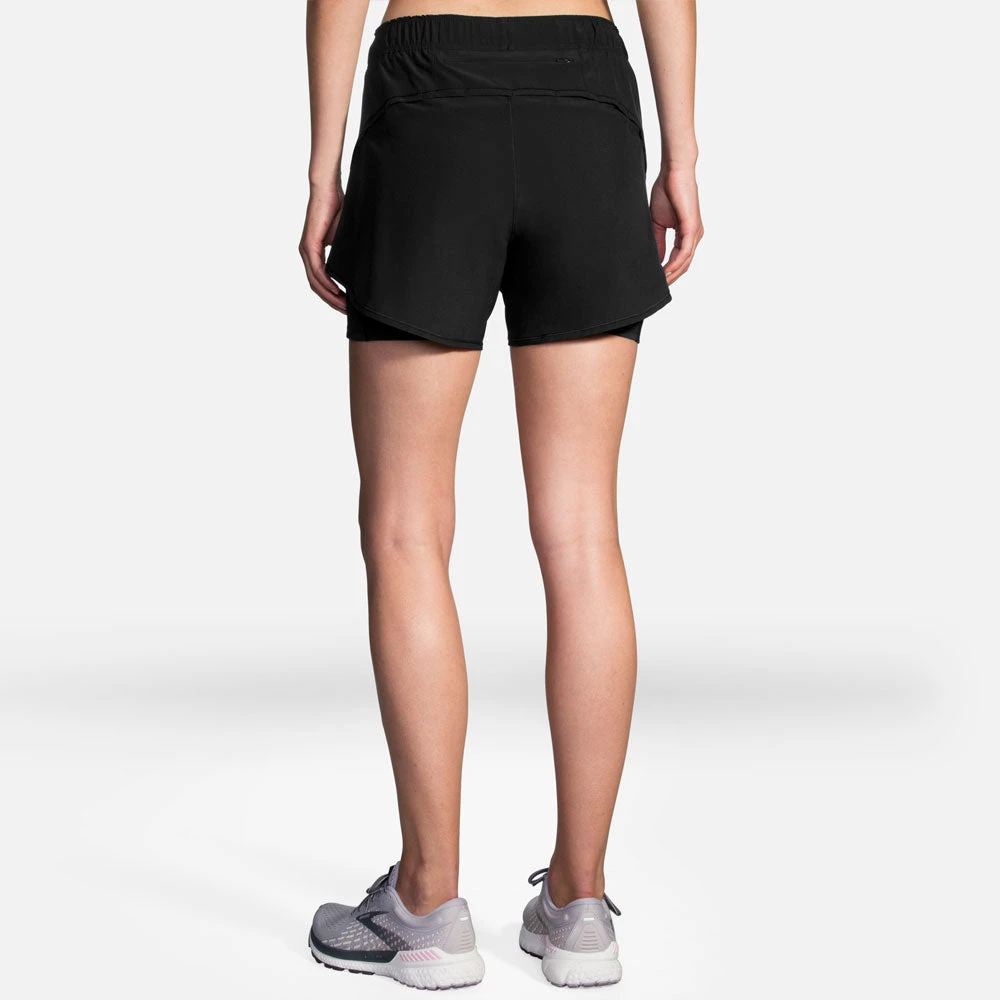 Brooks Chaser 5" 2-in-1 Shorts Women's 2 Brooks Chaser 5" 2-in-1 Shorts Women's - Image 2