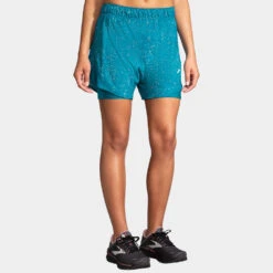 Brooks Chaser 5" 2-in-1 Shorts Women's 28 Brooks Chaser 5" 2-in-1 Shorts Women's -BROOKS Store 056804 486 1